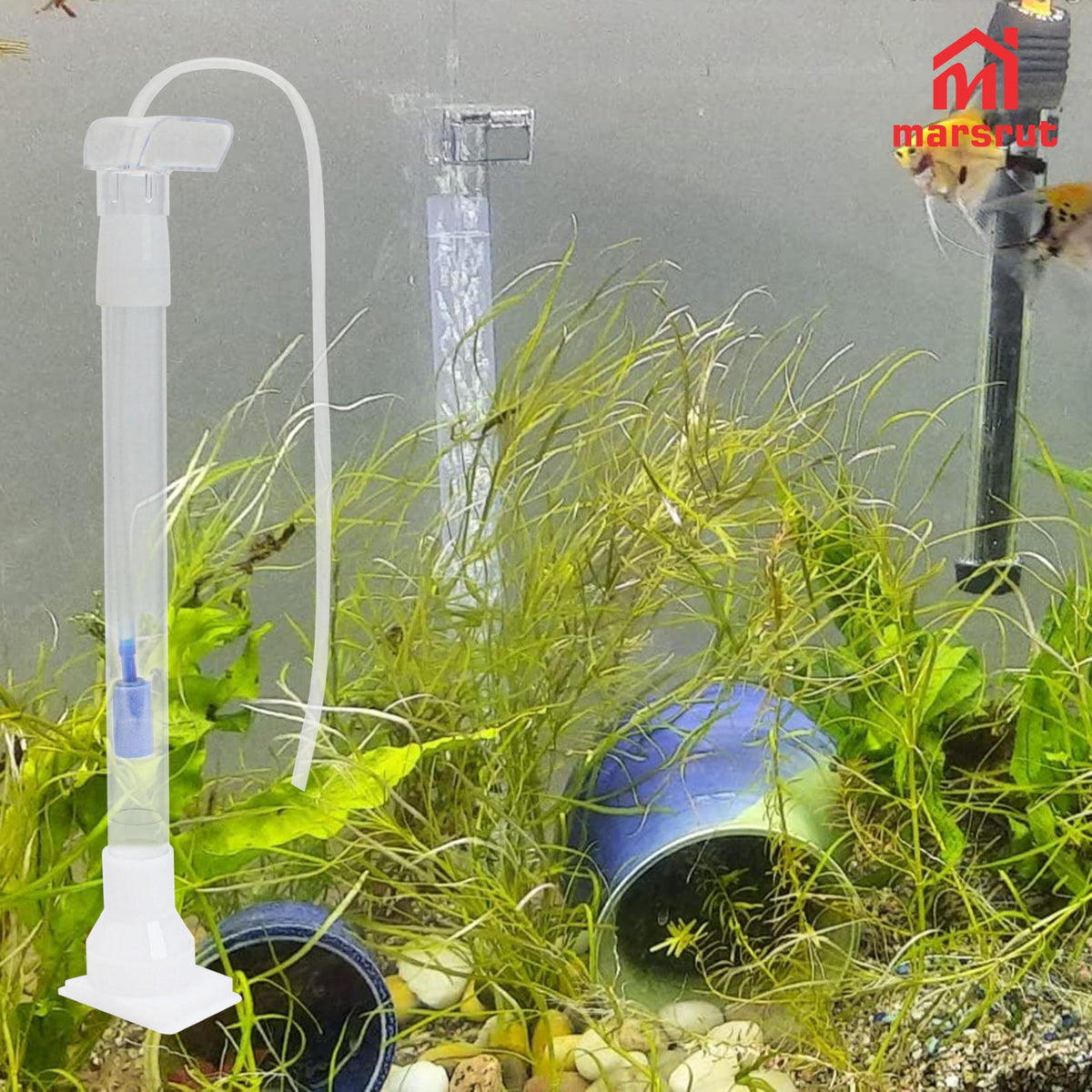 Marsrut 5pcs Under Gravel Filter Aquarium Uplift Tube - Marsrut Official Imagery - 8