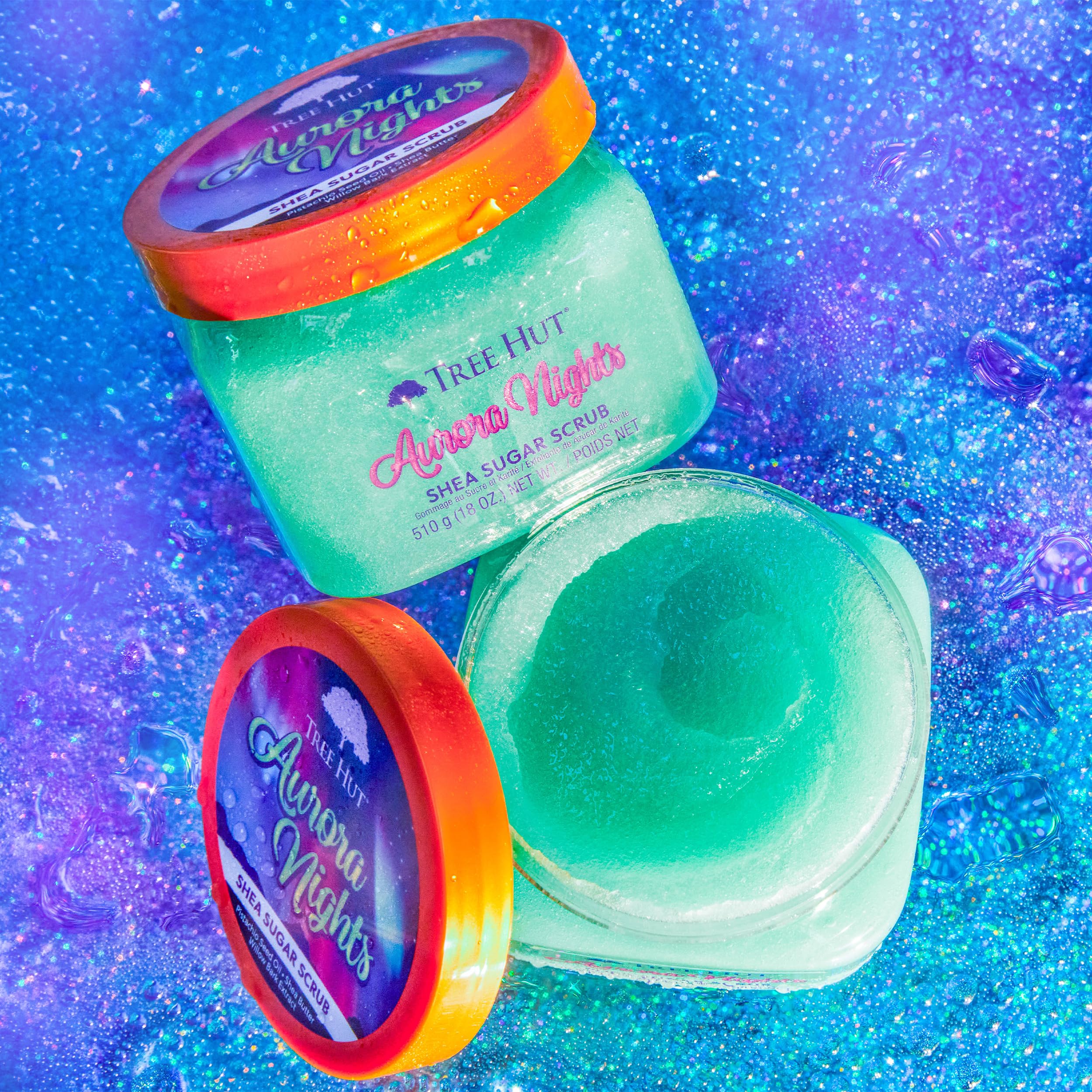 Tree Hut Shea Sugar Scrub, Aurora Nights - Tree Hut Official Product View 6
