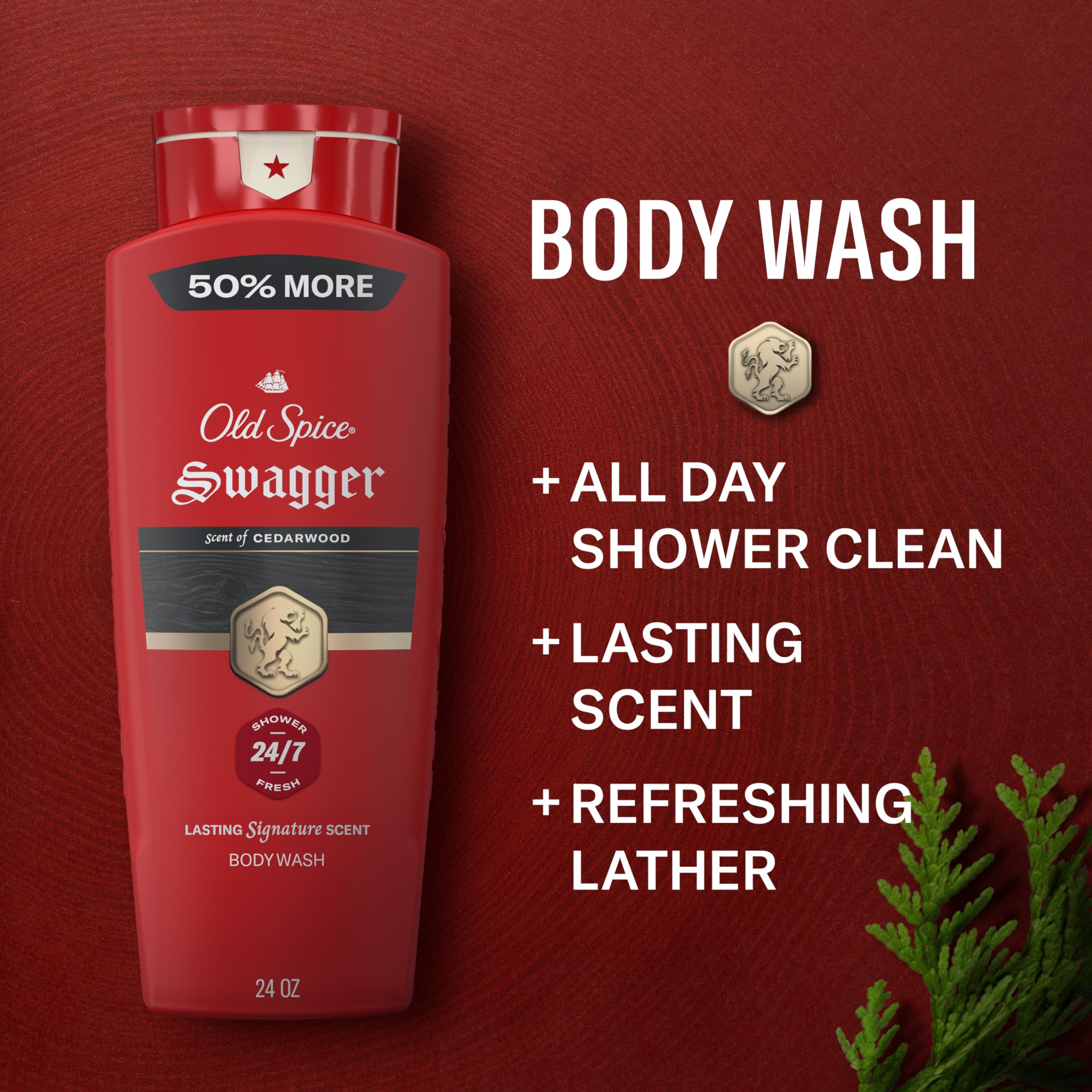 Old Spice Refreshing Body Wash for Men 3X Defense 24 7 - Old Spice Official Imagery - 3