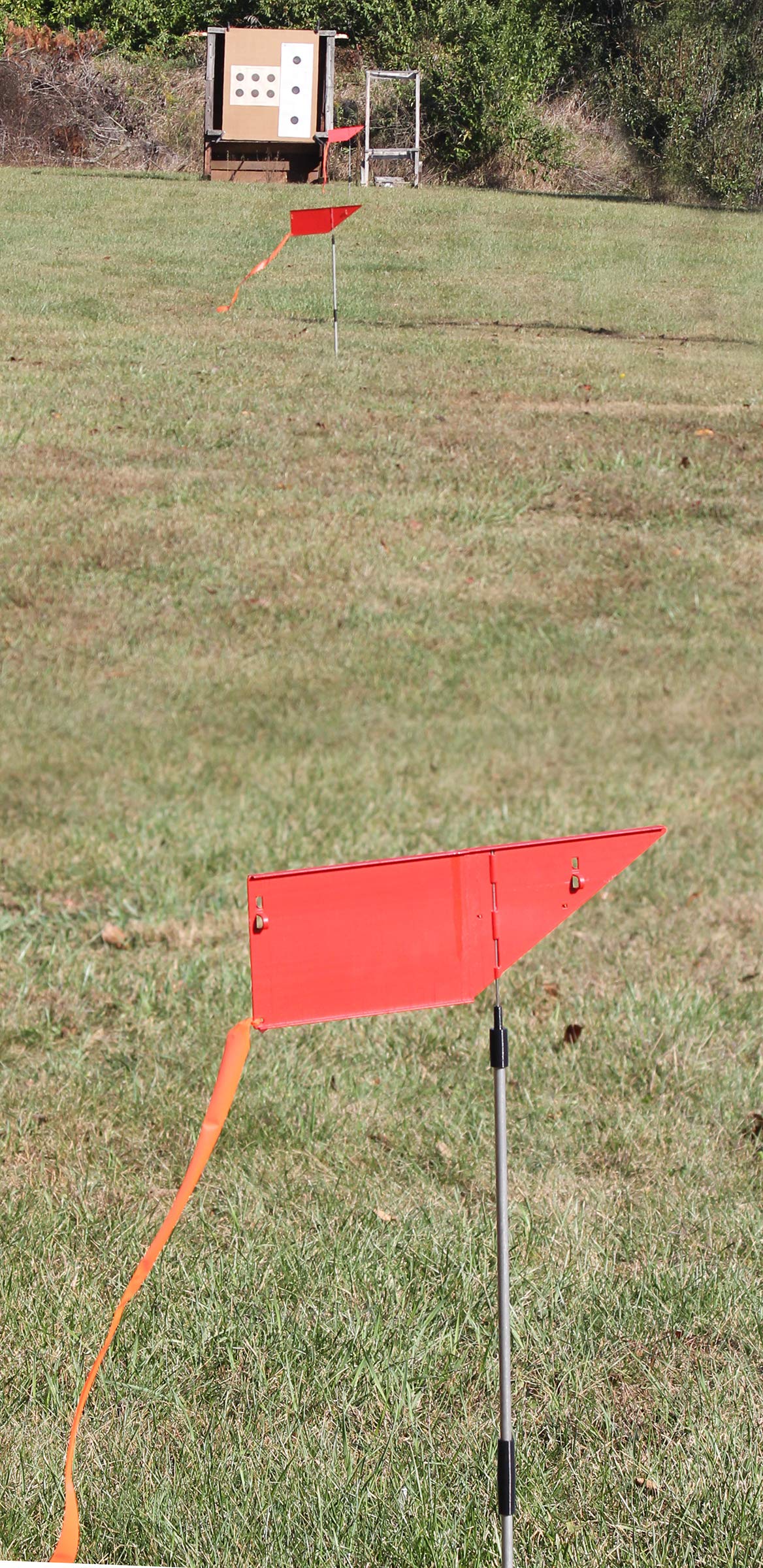 MTM WRF Wind Reader Shooting Range Flag USA Made Red - MTM Official Imagery - 3