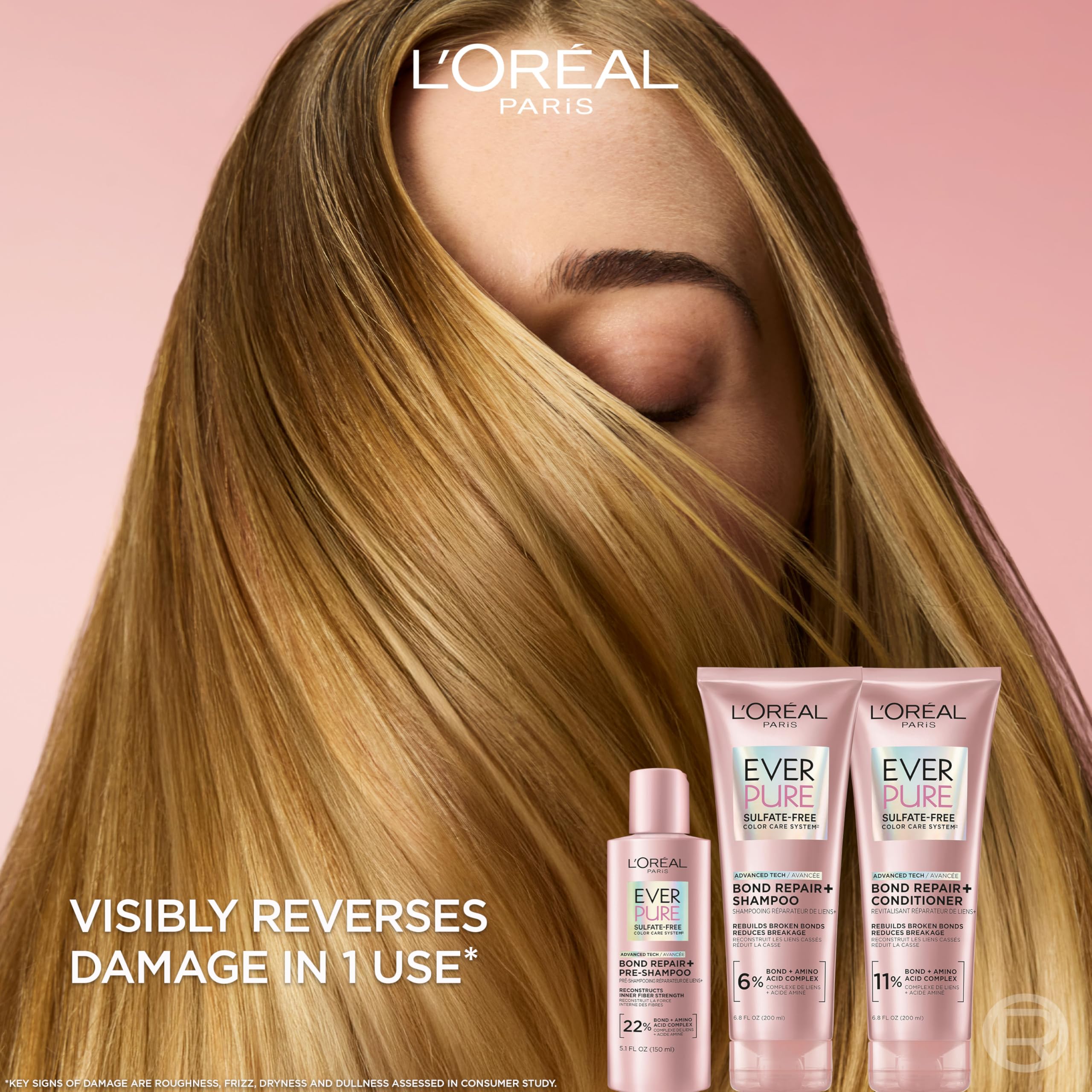 Elefair Tech L'Oreal Paris Sulfate Free Bond Repair+ Pre Shampoo Concentrate, - Elefair Tech Official Product View 3