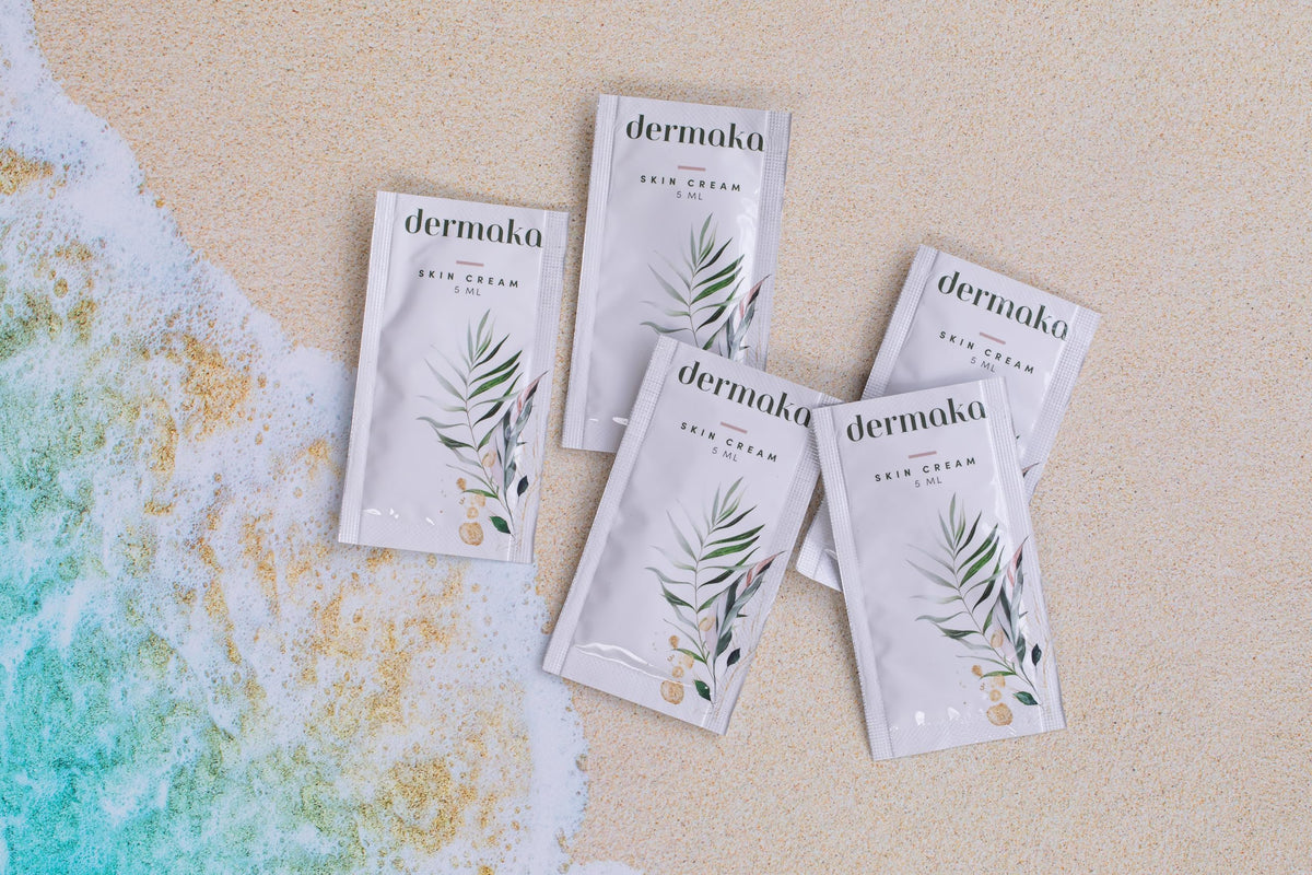 Dermaka Skin Cream 5ml Packets 25 Count Arnica Cream for - Dermaka Official Imagery - 6