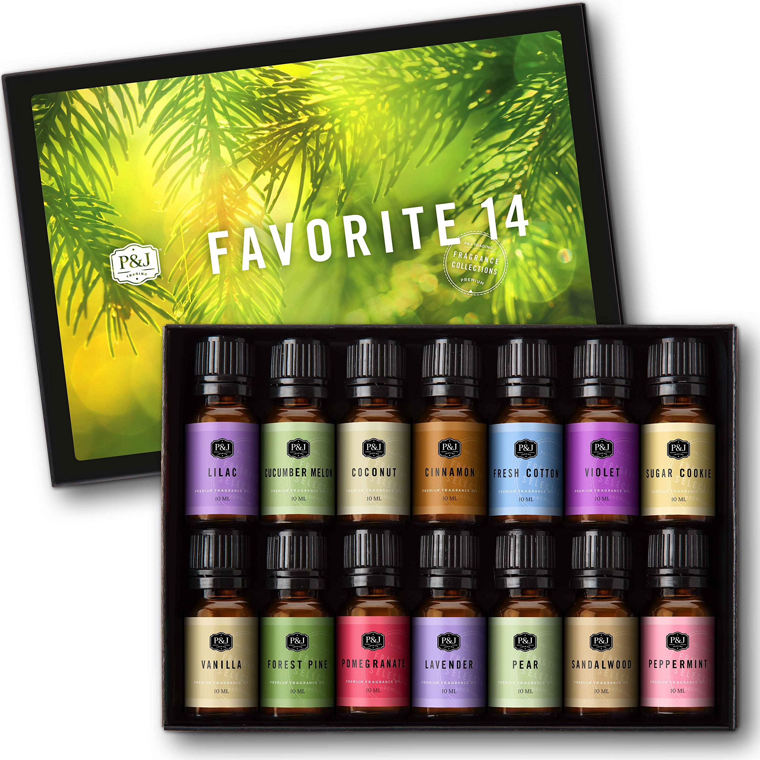 P&J Trading Fragrance Oil Favorite Set | Candle Scents for - Product Imagery