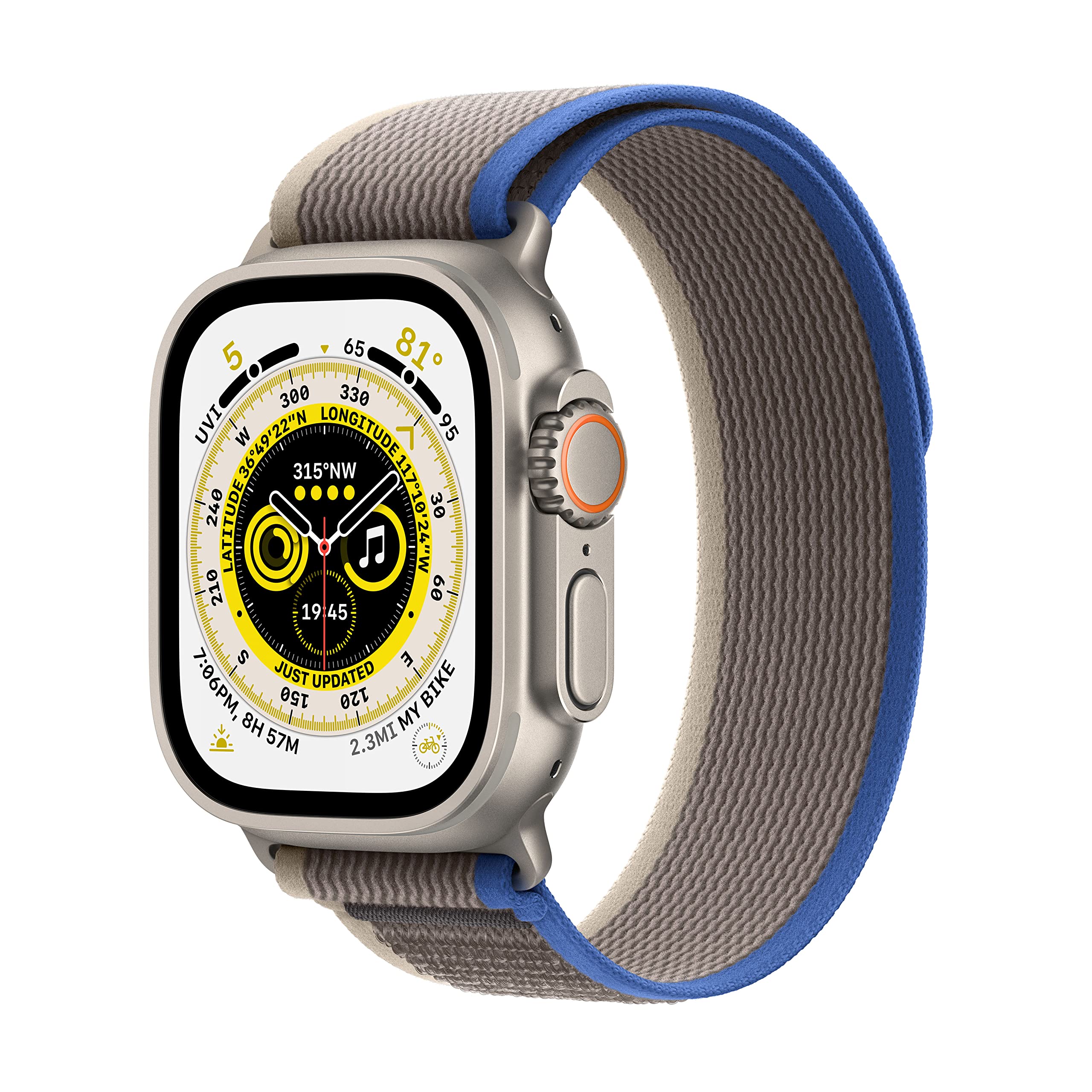 Amazon Renewed Apple Watch Ultra   Titanium Case with Midnight Ocean B - View 9