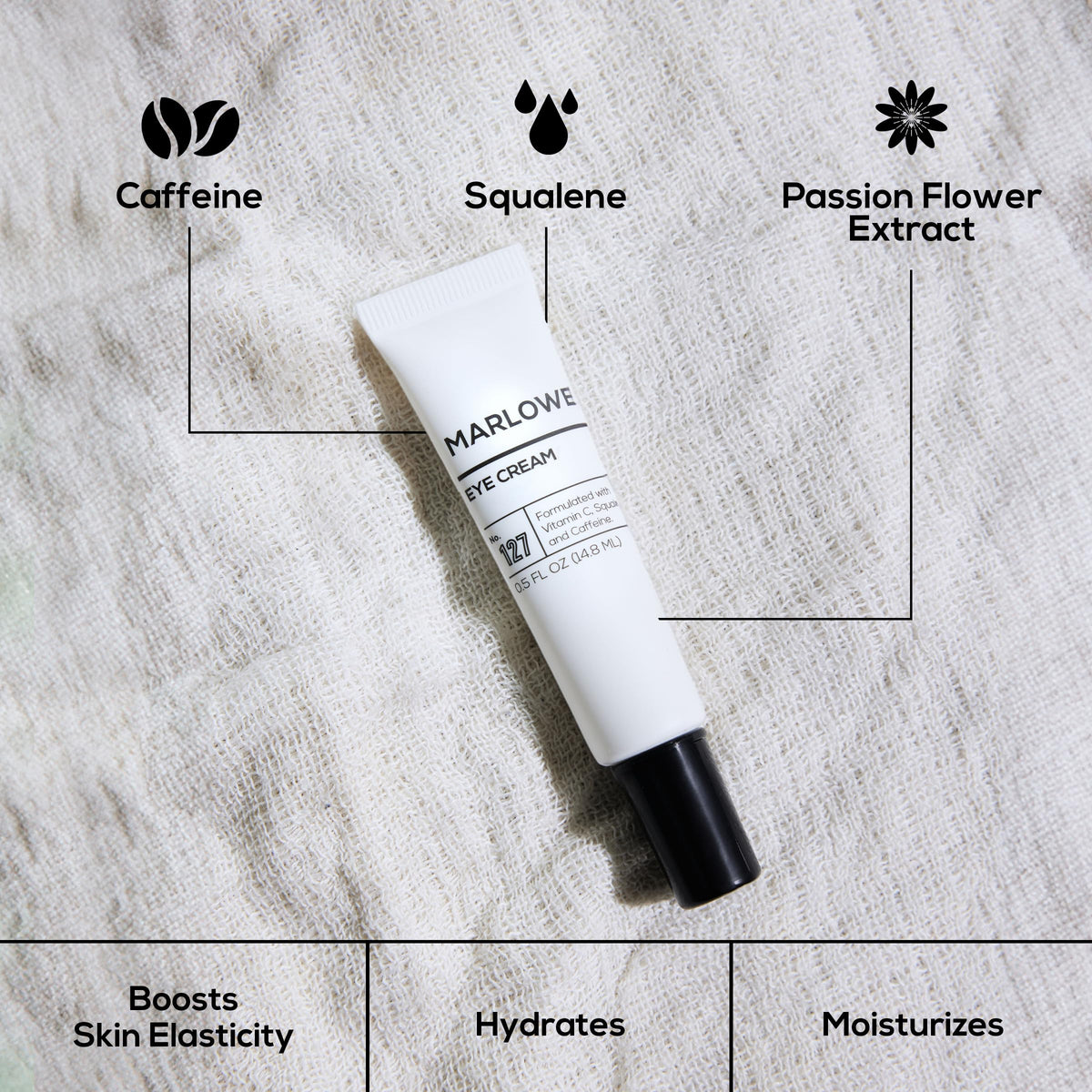 MARLOWE Eye Cream for Dark Circles and Puffiness - MARLOWE. Official Imagery - 4