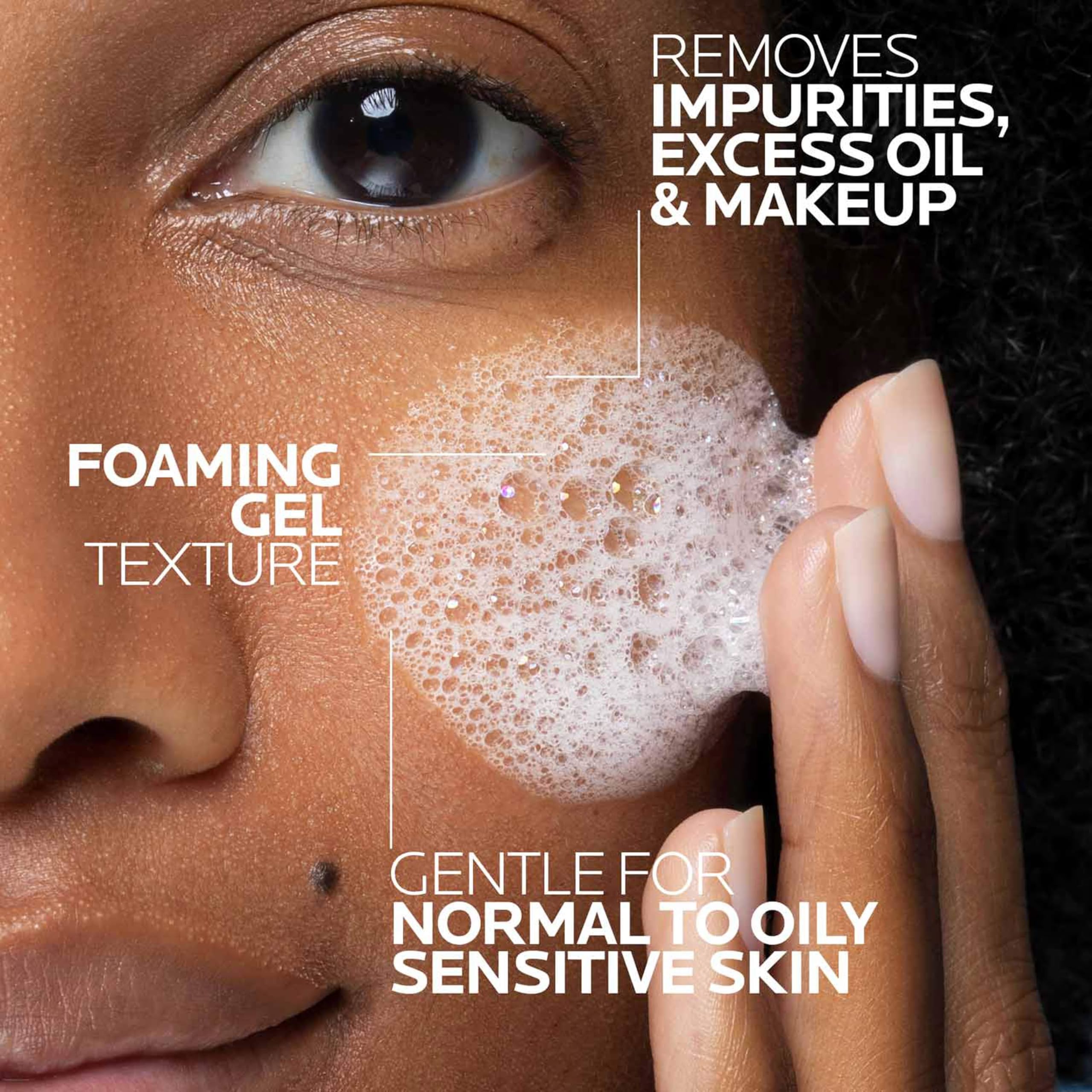La Roche-Posay Toleriane Purifying Foaming Facial Cleanser wit... - Elefair Tech Official Product View 4