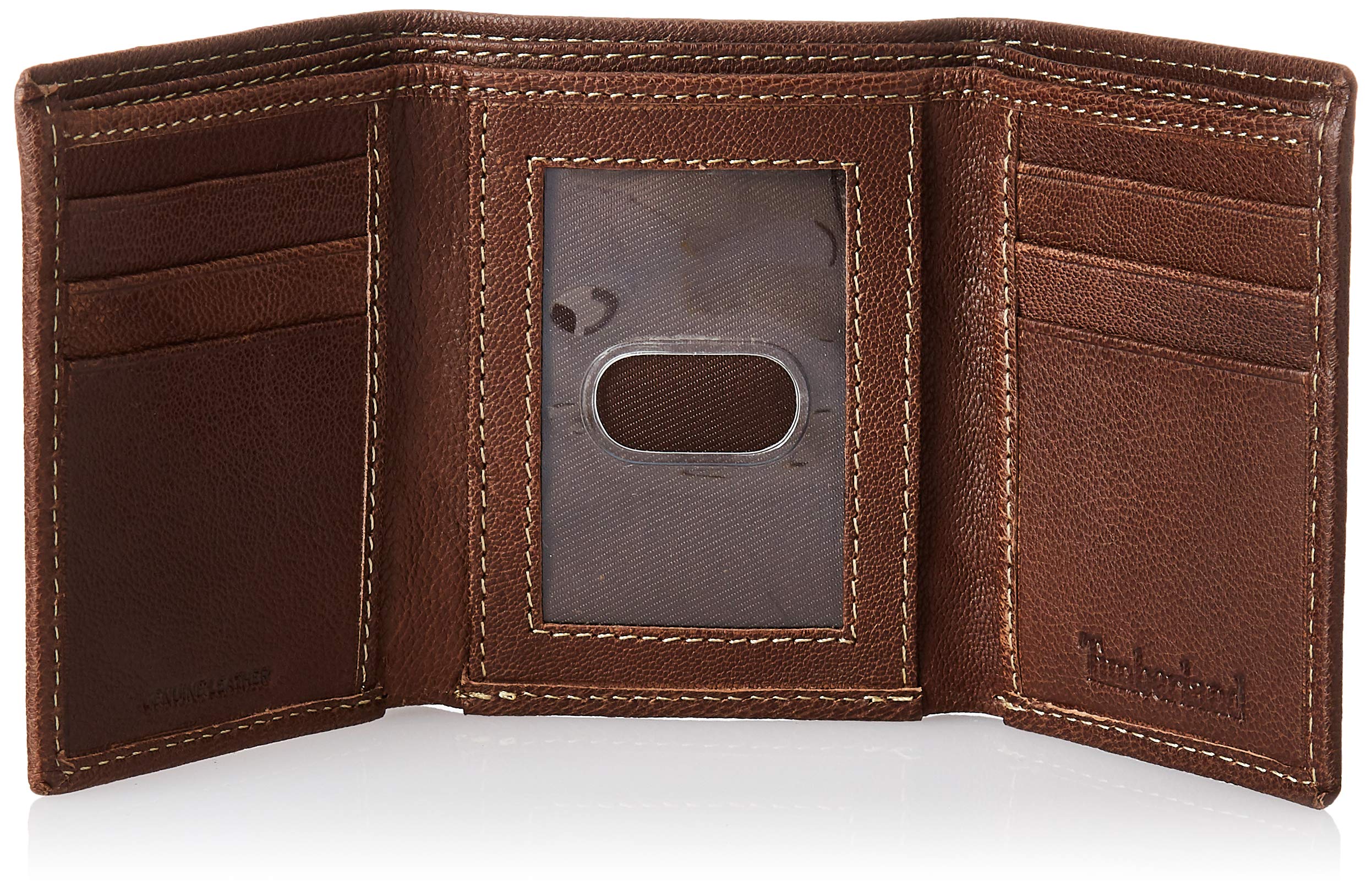 Timberland Men's RFID Blocking Leather Trifold Wallet