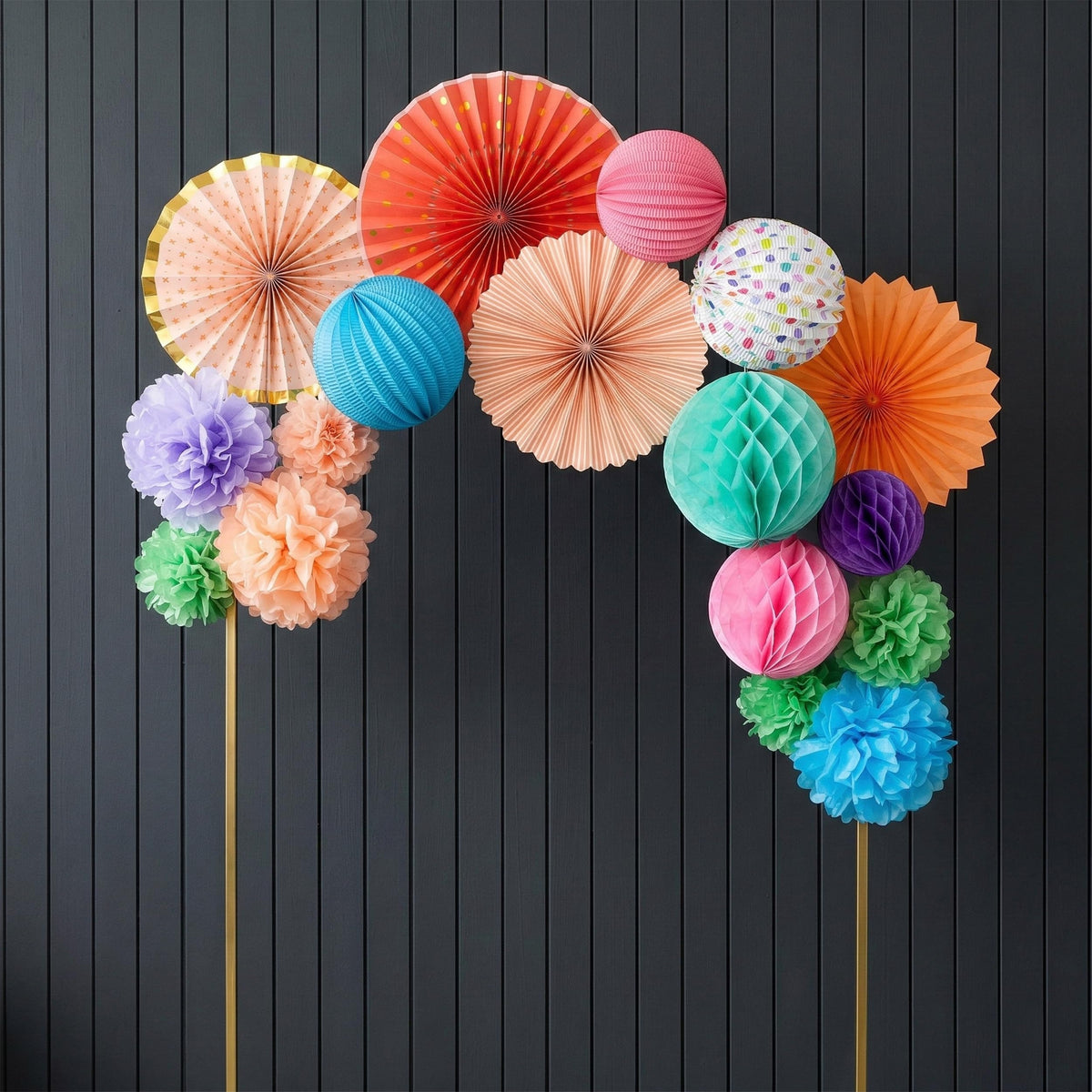 PapaKit Premium Paper Decoration Set - PapaKit Official Imagery - 7