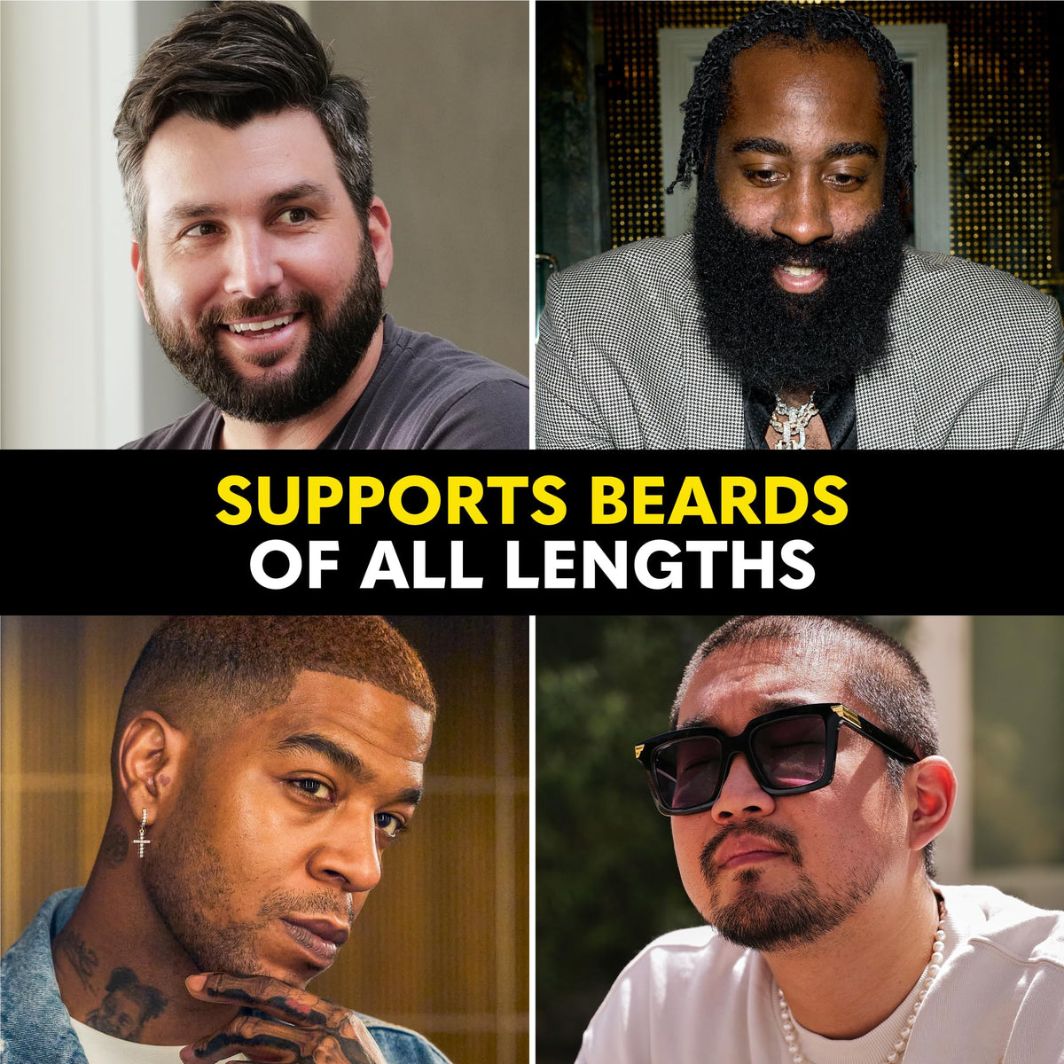 Beard Club Premium Derma Roller Biotin Beard Growth Vitamin - The Beard Club Official Imagery - 6