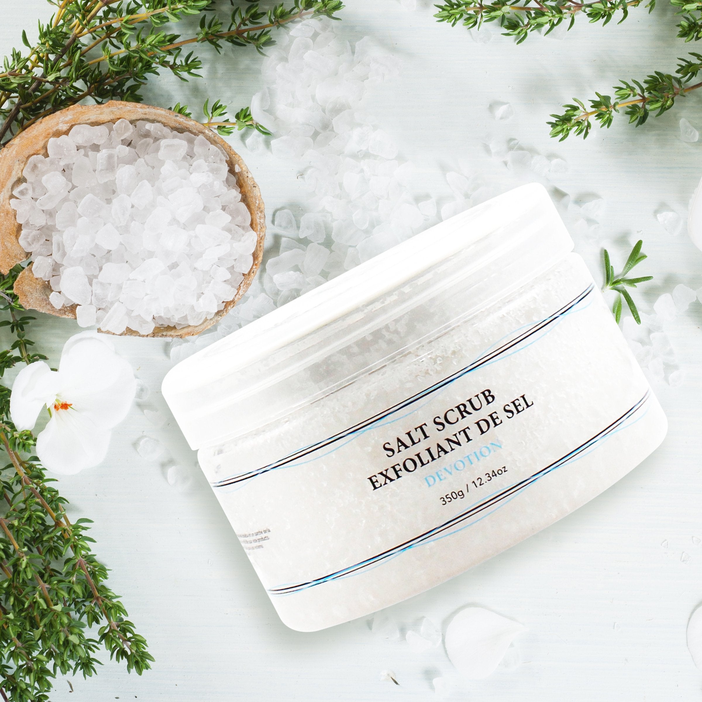 Vivo Per Lei Dead Sea Salt Body Scrub - Devotion - Vivo Per Lei Official Product View 8
