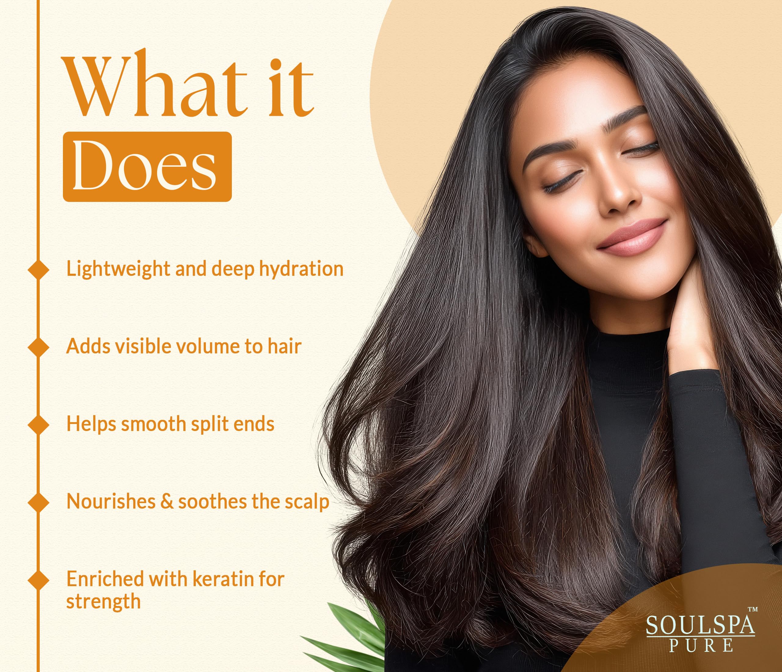 SOULSPA PURE Biotin Shampoo and Conditioner Set with Keratin - 16 fl oz Each - SOULSPA PURE Official Product View 7