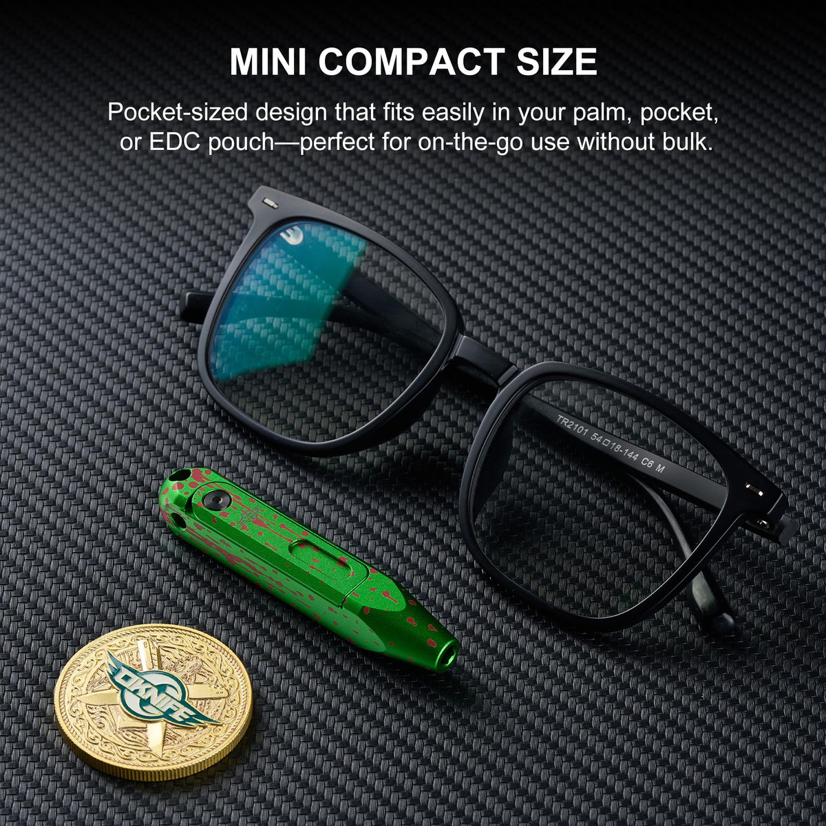OKNIFE Otacle D1 6061 Aluminum 9 in 1 Small EDC Pocket - OKNIFE Official Imagery - 8