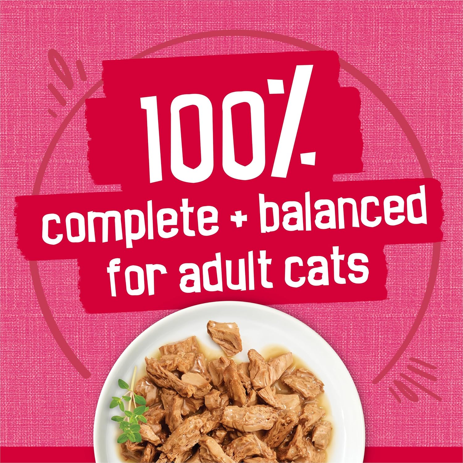 Friskies Prime Filets cat food cans with salmon and beef in sauce, high protein wet cat food, 5.5 oz, pack of 24