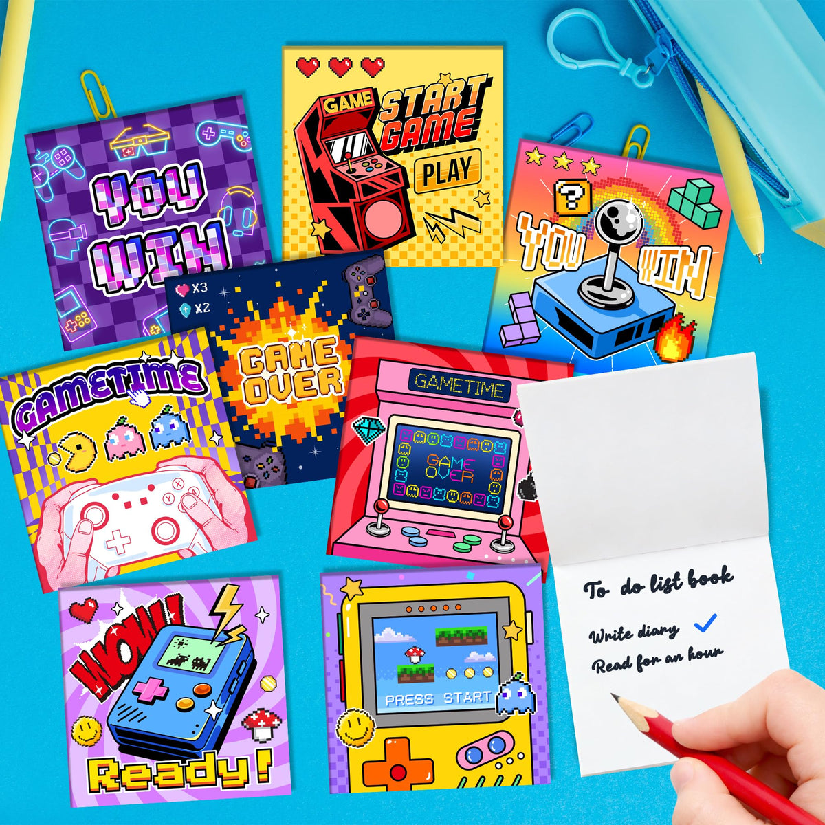 DMIGHT Video Game Party Favors for Kids Gamer Birthday - DMIGHT Official Imagery - 8