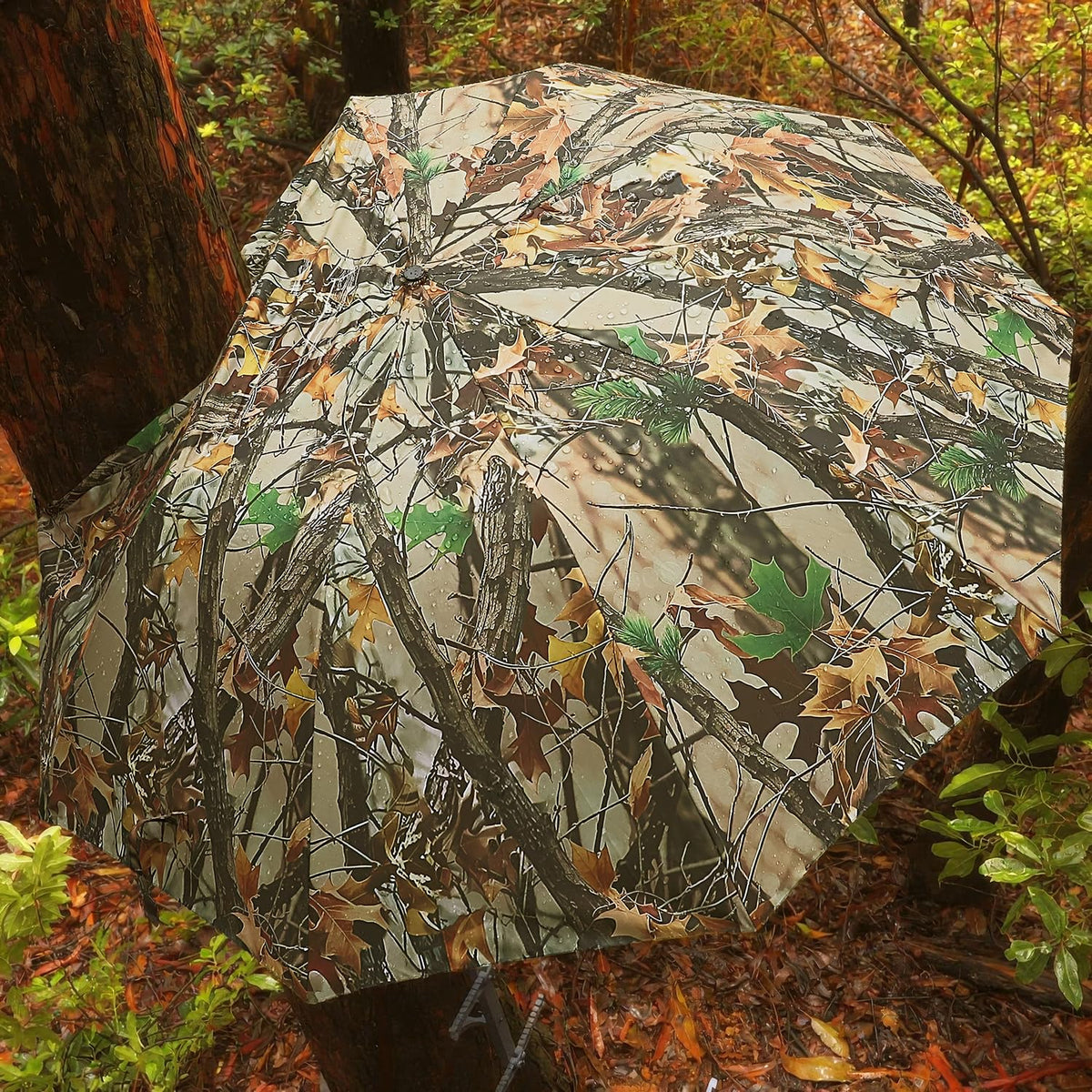 58 Wide Tree Stand Umbrella with Heavy Duty Rod Durable - Kalkal Official Imagery - 7