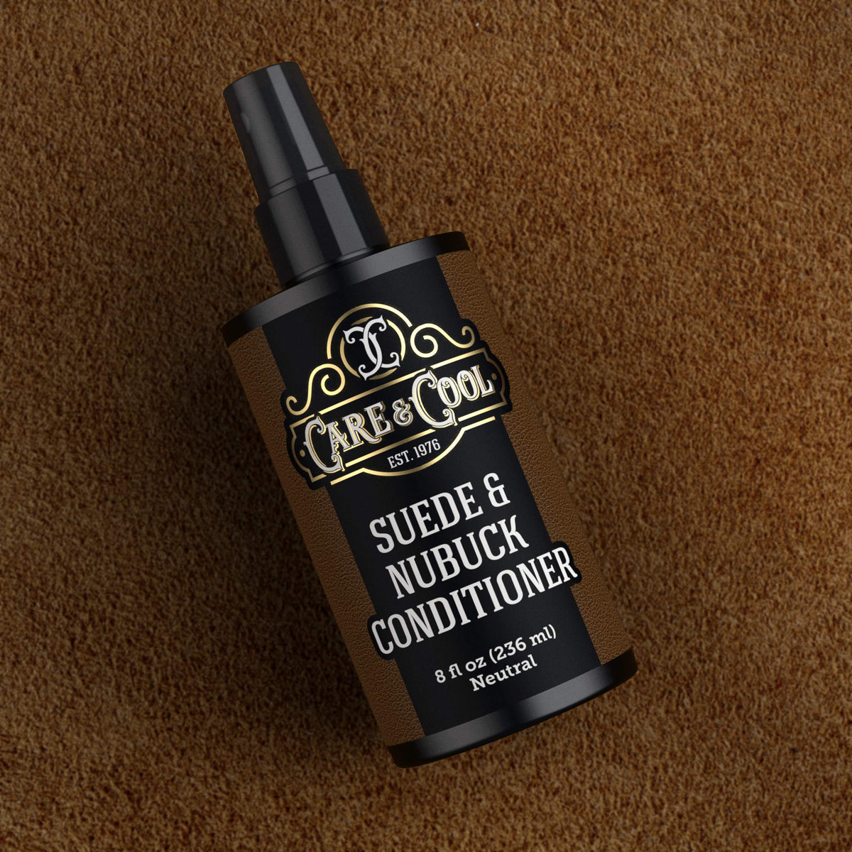 Care Cool Suede Nubuck Conditioner Renovator Protector 16 fl - Care & Cool Official Imagery - 3