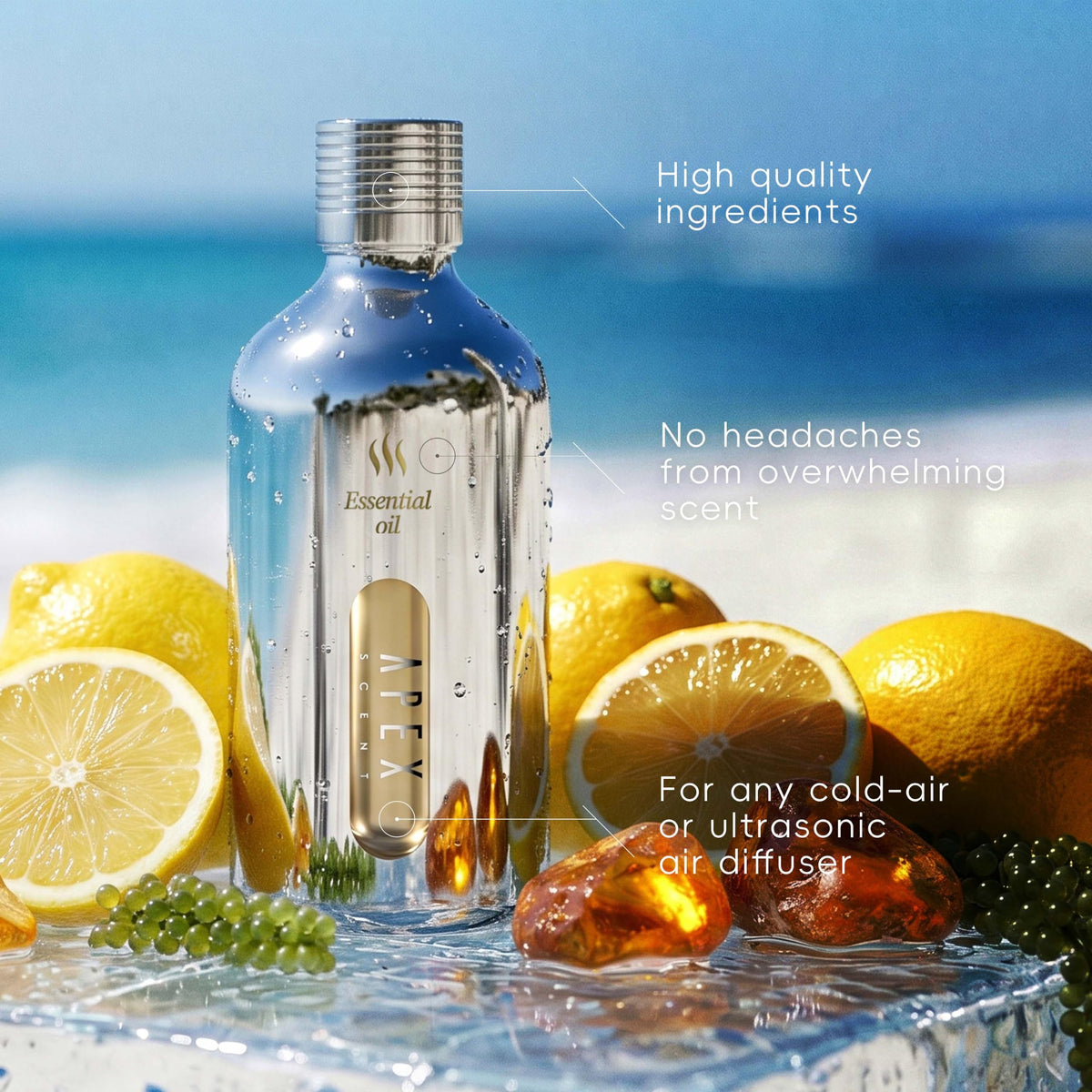Hotel Diffuser Oil Inspired by Ritz Carlton Scent - APEX SCENT Official Imagery - 4