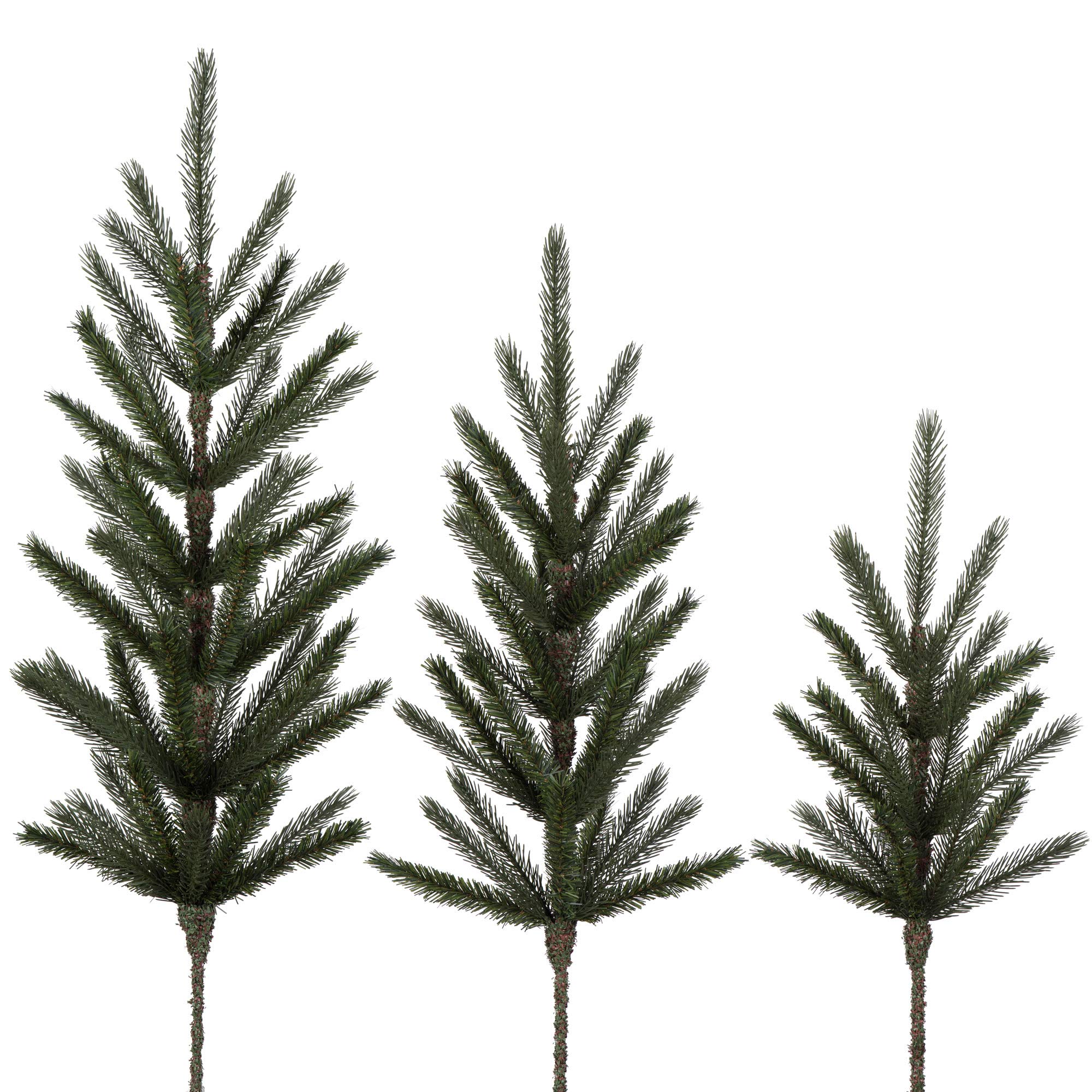 Vickerman 24", 30", 36" - Deluxe Artificial Spruce Tops - PE/PVC - Product Imagery
