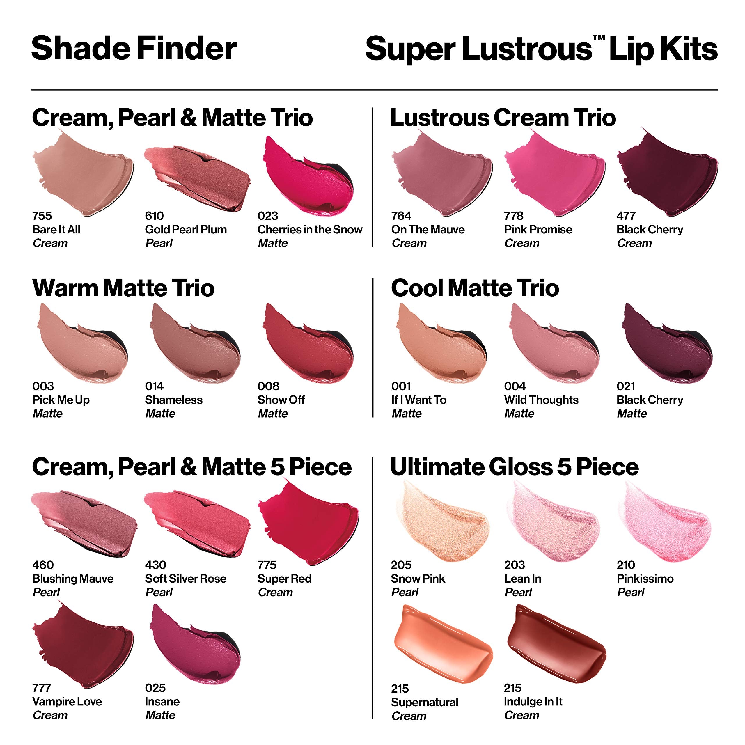 Revlon Super Lustrous The Gloss 5 Piece Lipgloss Gift Set - REVLON Official Imagery - 7