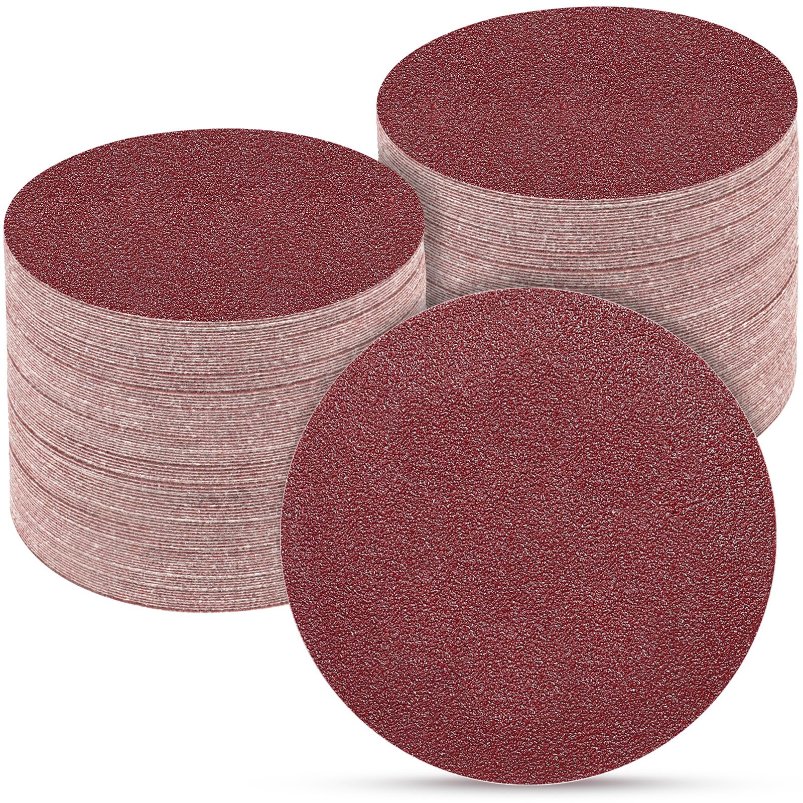 POTUINOM 100PCS 5 Inch Sanding Discs 100 Grit Sandpaper for Orbit - POTUINOM Official Product View 10