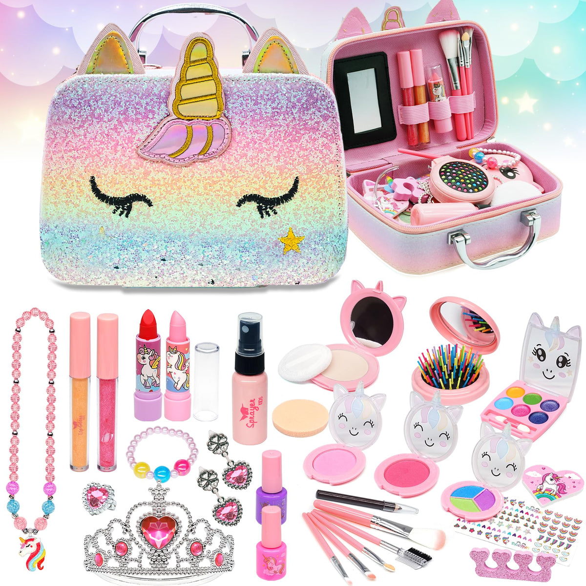 Mrabbitoo Kids Real Makeup Kit for Girls - Mrabbitoo Official Imagery - 2