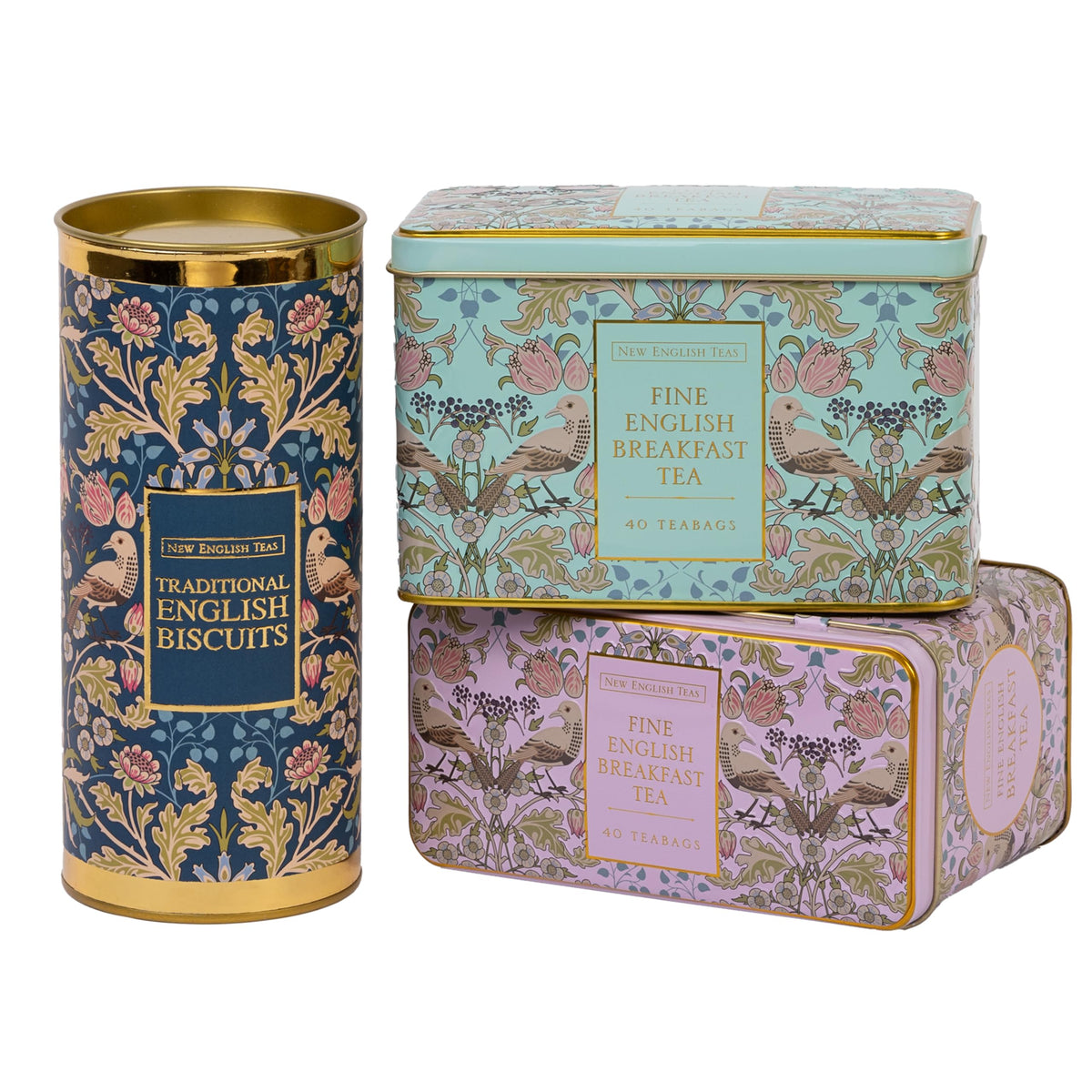 New English Teas Song Thrush British Tea Cookies Gift Set - New English Teas Official Imagery - 6
