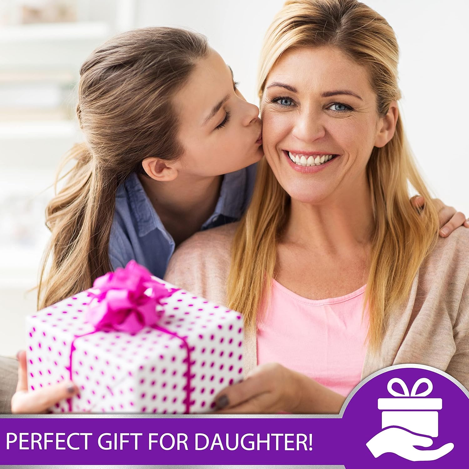 Hexagram Mothers Day Gifts for Daughter, 14oz Mug, Daughter Gift from Mom