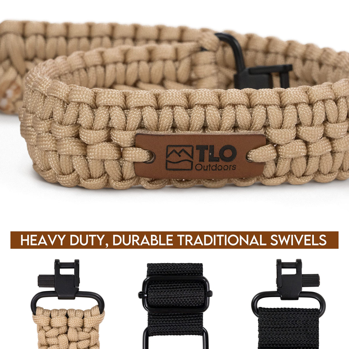 Paracord Gun Sling - TLO Outdoors Official Imagery - 4