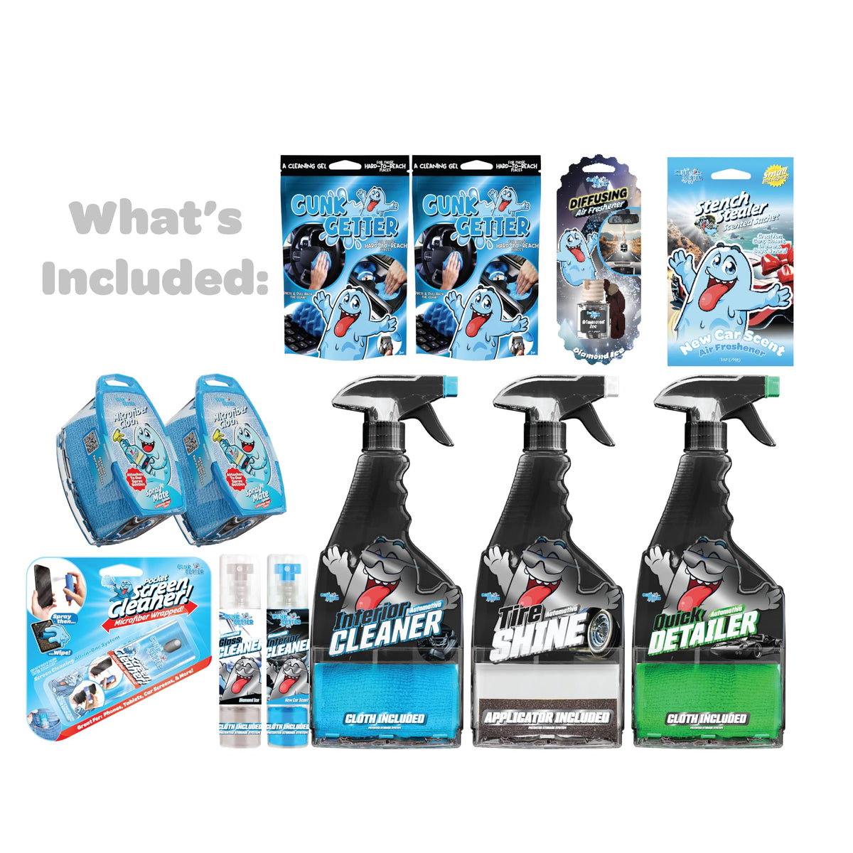 Car Cleaning Kit - Gunk Getter Official Imagery - 3