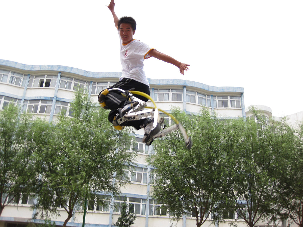 Child Youth Kangaroo Shoes Jumping Stilts Kids Fitness - Skyrunner Official Imagery - 3