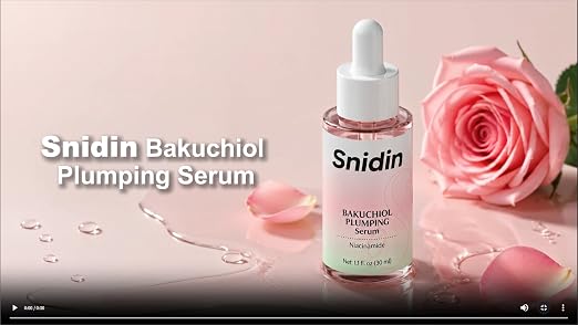 Bakuchiol serum - Retinol Natural Alternative Skincare with Ni... - Product Imagery