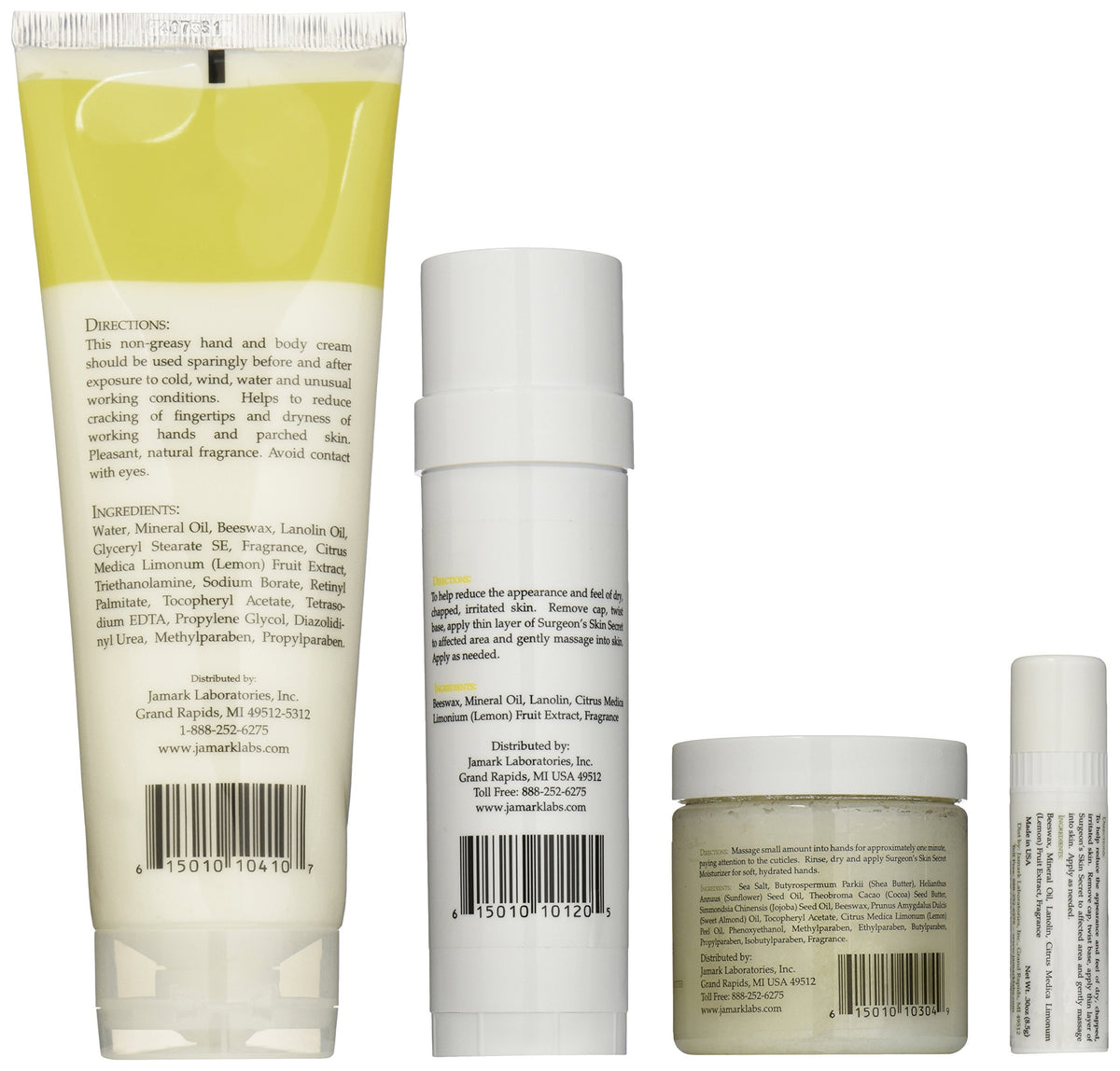 Surgeon s Skin Secret Beeswax Moisturizer 4 piece Gift Set - Surgeon's Skin Secret Official Imagery - 4