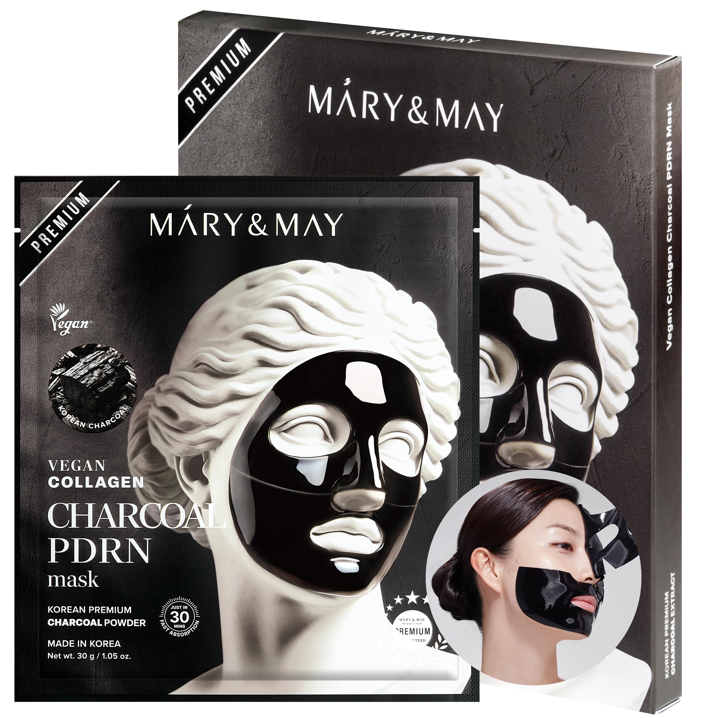 Mary&amp;May Fresh Aloe Cooling Hydrogel Mask, 4 Sheets - Mary&amp;May