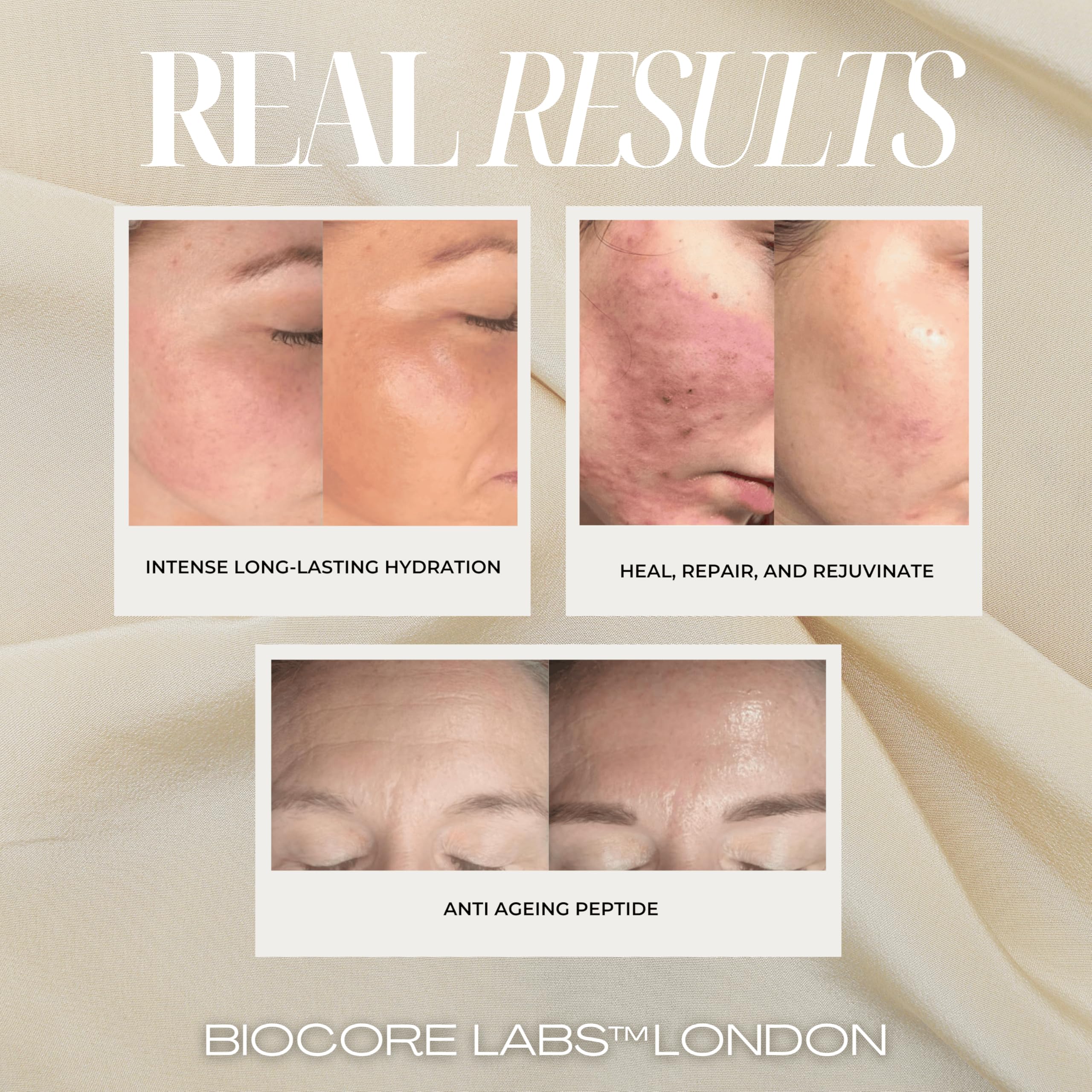 Advanced 3 IN 1 SNAIL MUCIN SUPER SERUM infused with FACELIFT - BIOCORE LABS