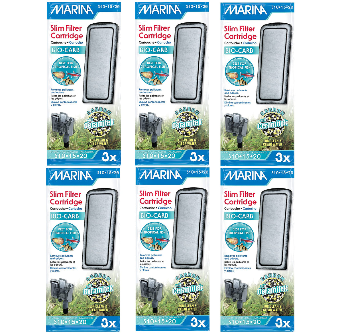 Marina Slim Filter Carbon Plus Ceramic Cartridge - Marina Official Imagery - 3