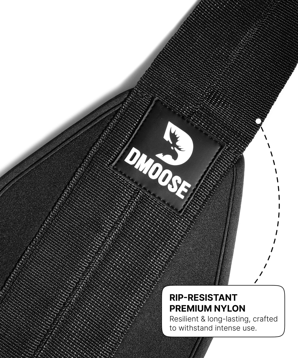 DMoose Fitness Hanging Ab Straps for Pull Up Bar Core - DMoose Fitness Official Imagery - 4