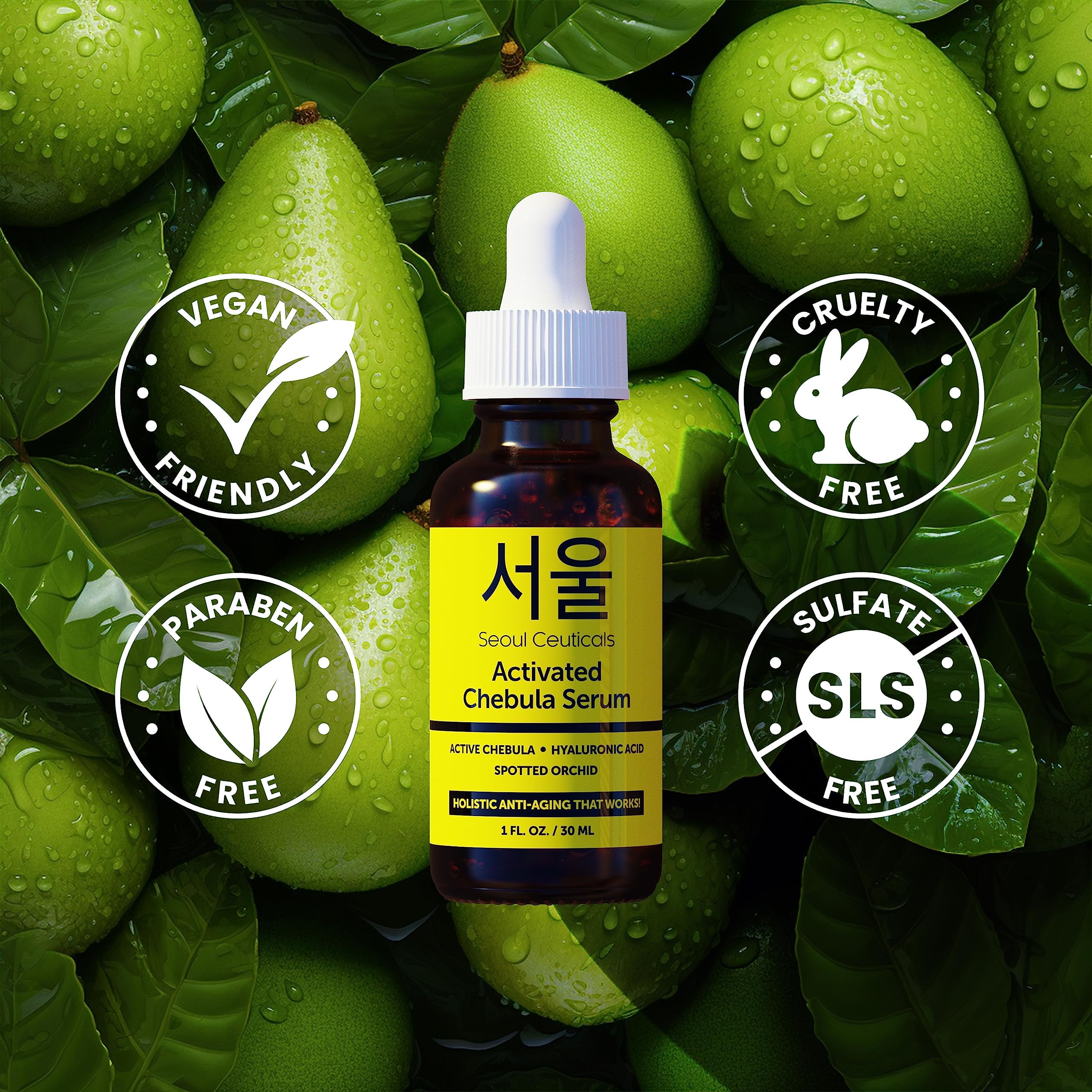 SeoulCeuticals Chebula Active Serum Korean Anti Aging Serum - SeoulCeuticals Official Imagery - 8