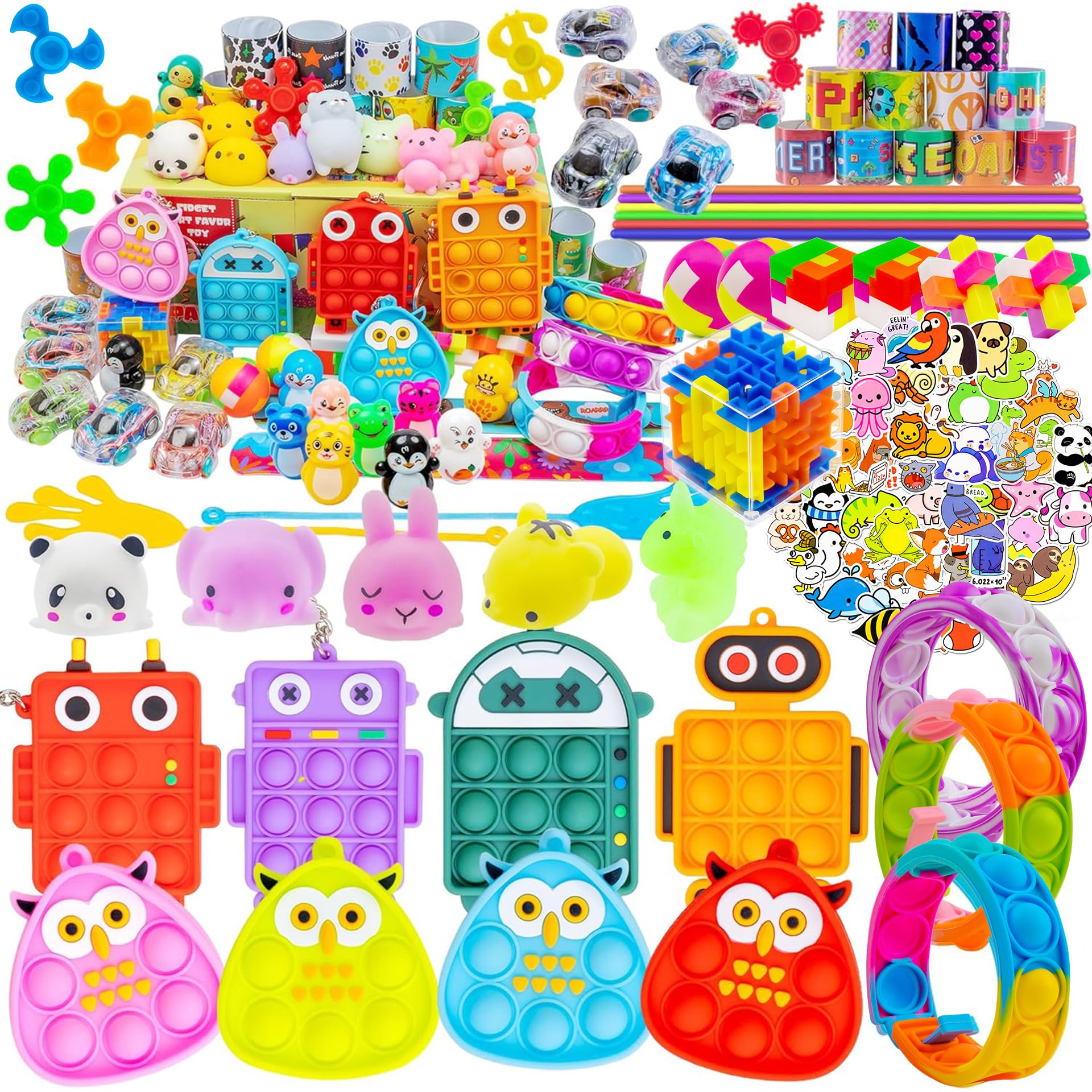 H-Partner 110 PCS Party Favors for Kids 4-8-12, Goodie Bags Stuffers, - View 1
