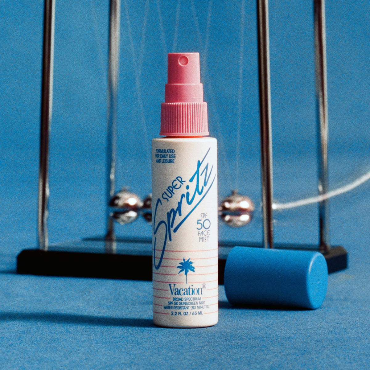 Vacation Mini Super Spritz SPF 50 Face Sunscreen Spray Pack - VACATION Official Imagery - 7