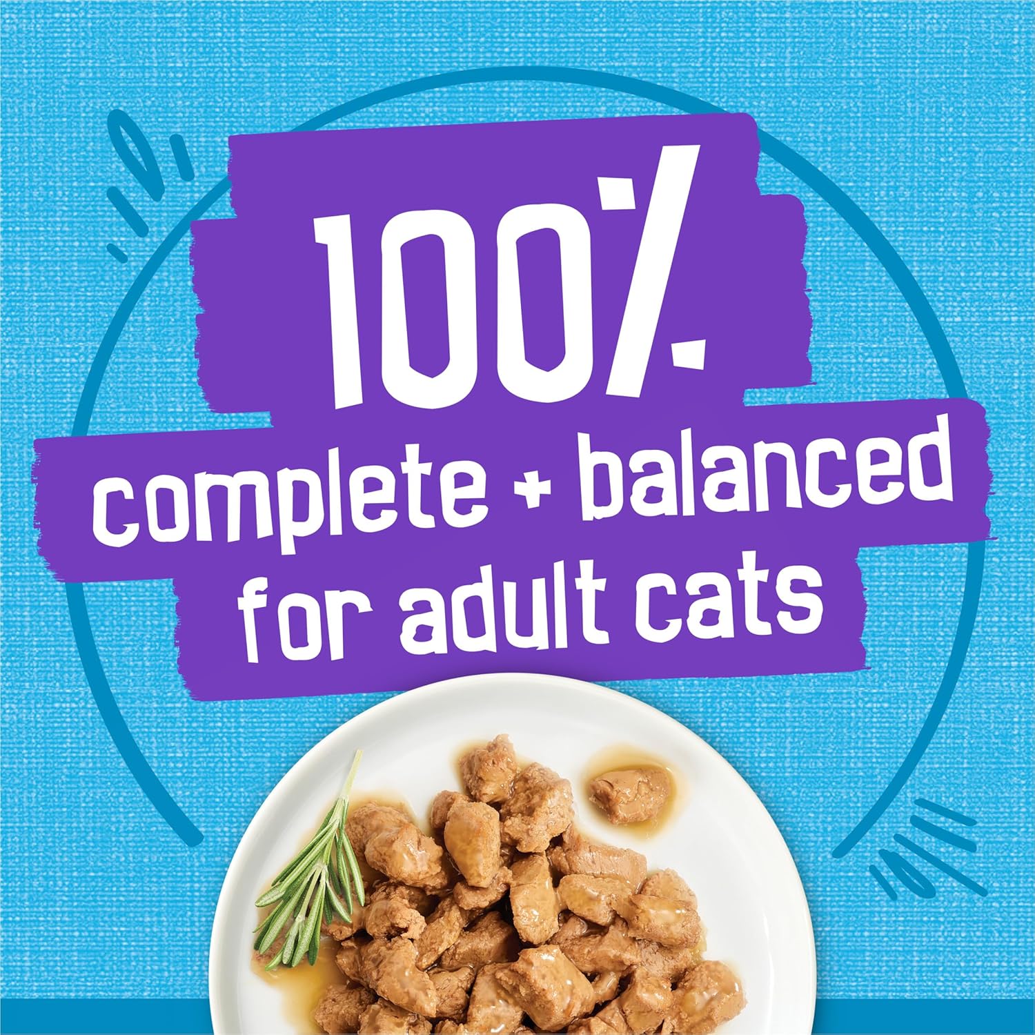 Cans of Purina Friskies Meaty Bits with Ocean Fish in Sauce cat food, 13.5 oz, pack of 12, featuring seafood and cat nutrition.