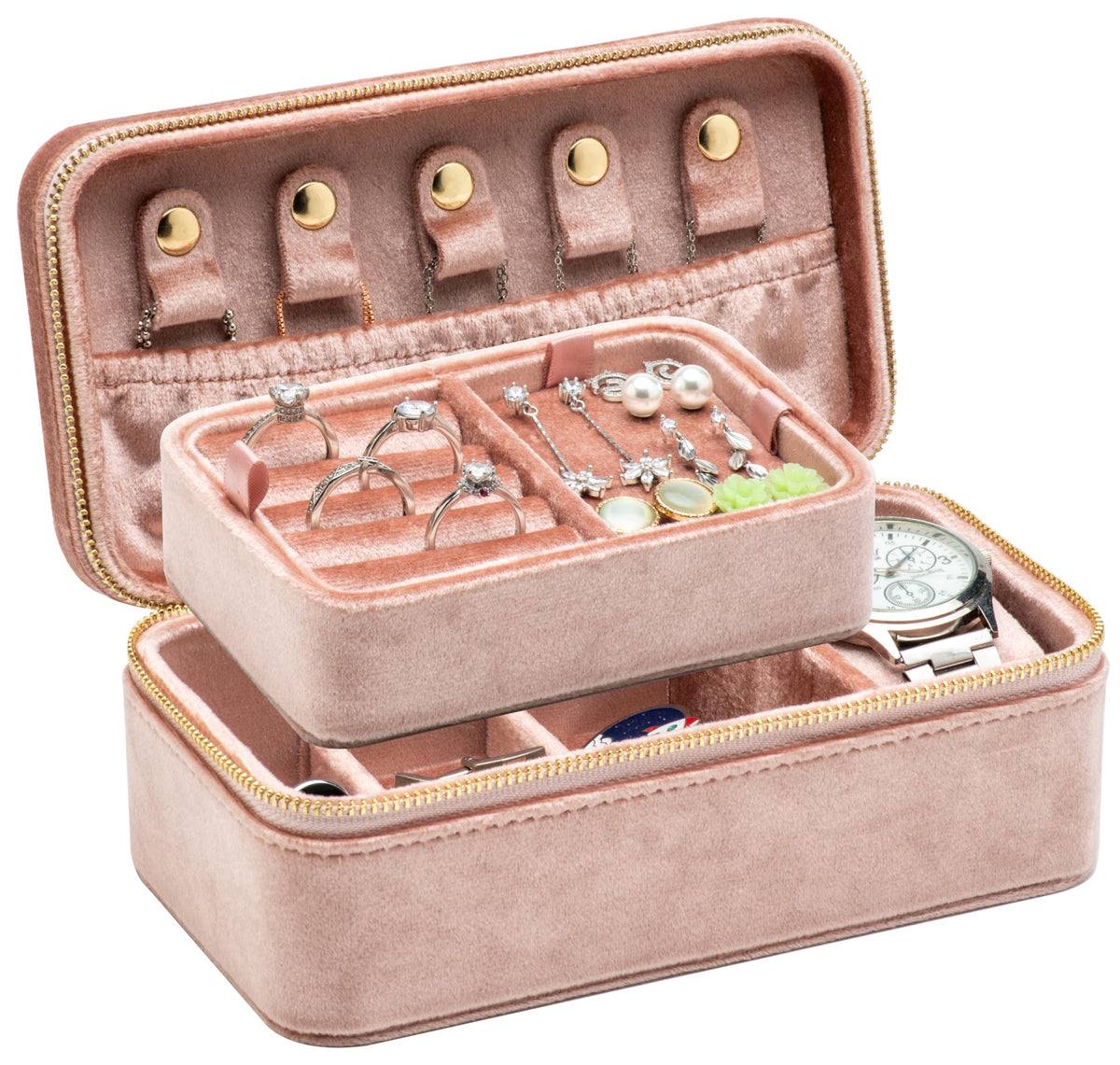 Velvet Jewelry Storage Organizer Display Box for Ring - COWFEX Official Imagery - 1