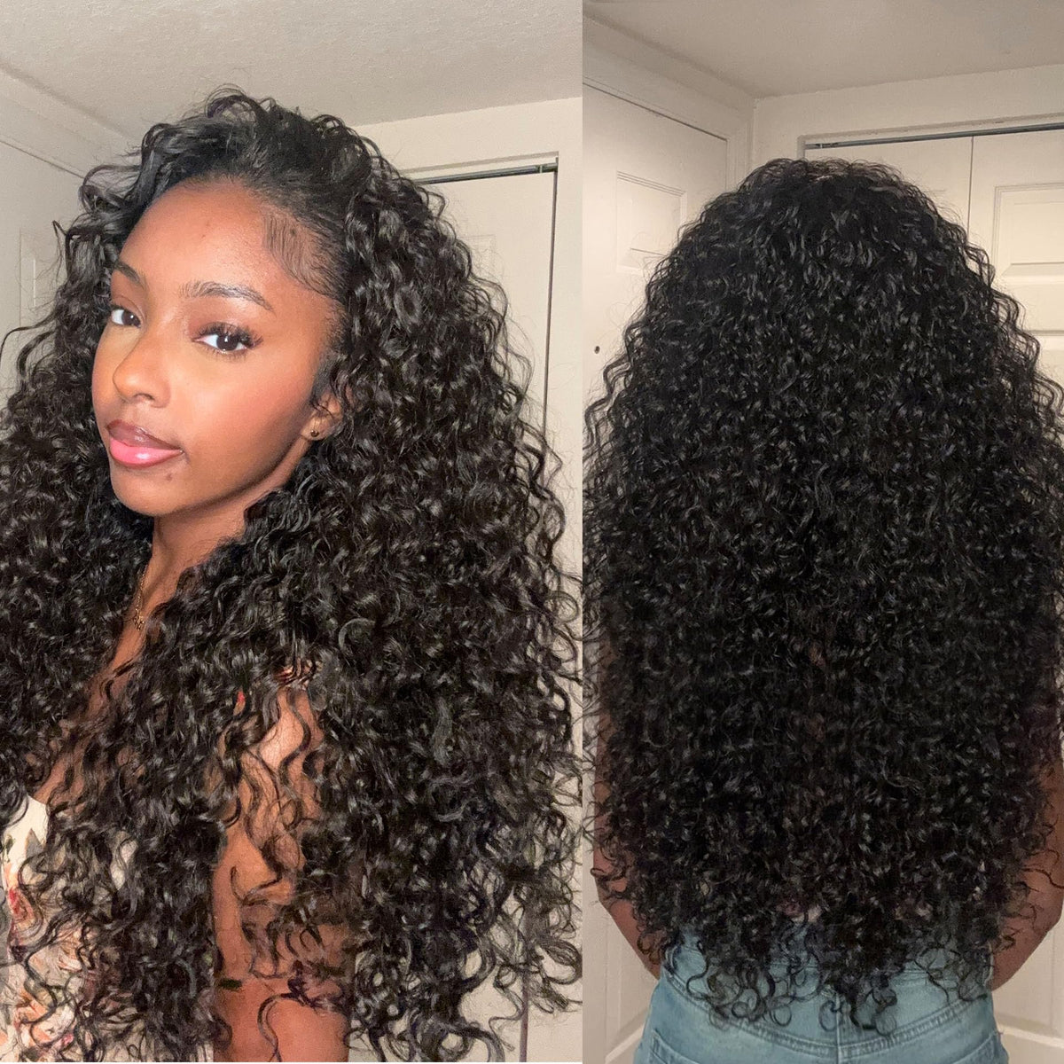 Curly Half Wig 26 Inches Veralux Fiber Blend Human Hair - Frodio Official Imagery - 2