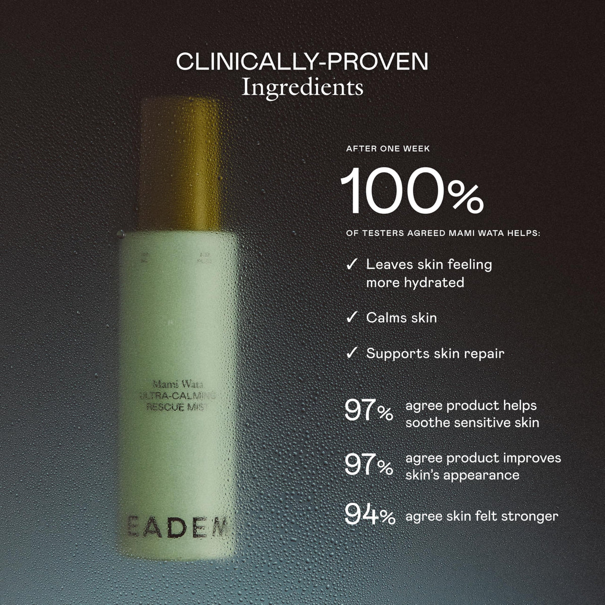 EADEM Ultra Calming Rescue Face Mist Hydrating Facial Spray - EADEM Official Imagery - 4