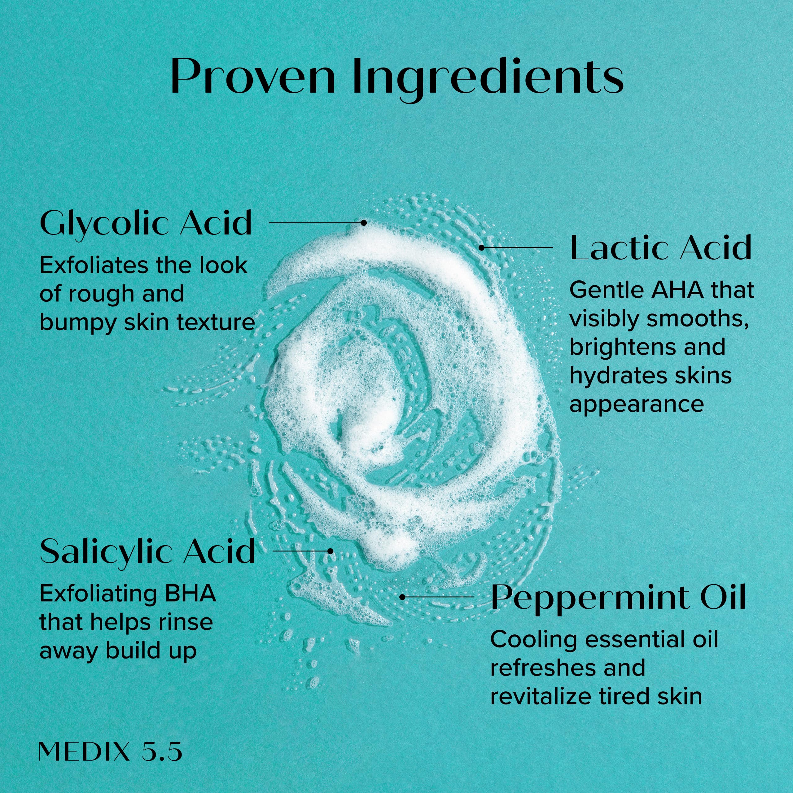 MEDIX 5.5 Best Sellers Travel Kit Skin Care Set - Retinol Body Lotion + Glycolic Acid Exfoliating Body Wash + 20% Vitamin F Body Oil 3PC Skincare Set | Crepey Skin Care Treatment, 3 Piece Travel Kit - Medix 5.5 Official Product View 7