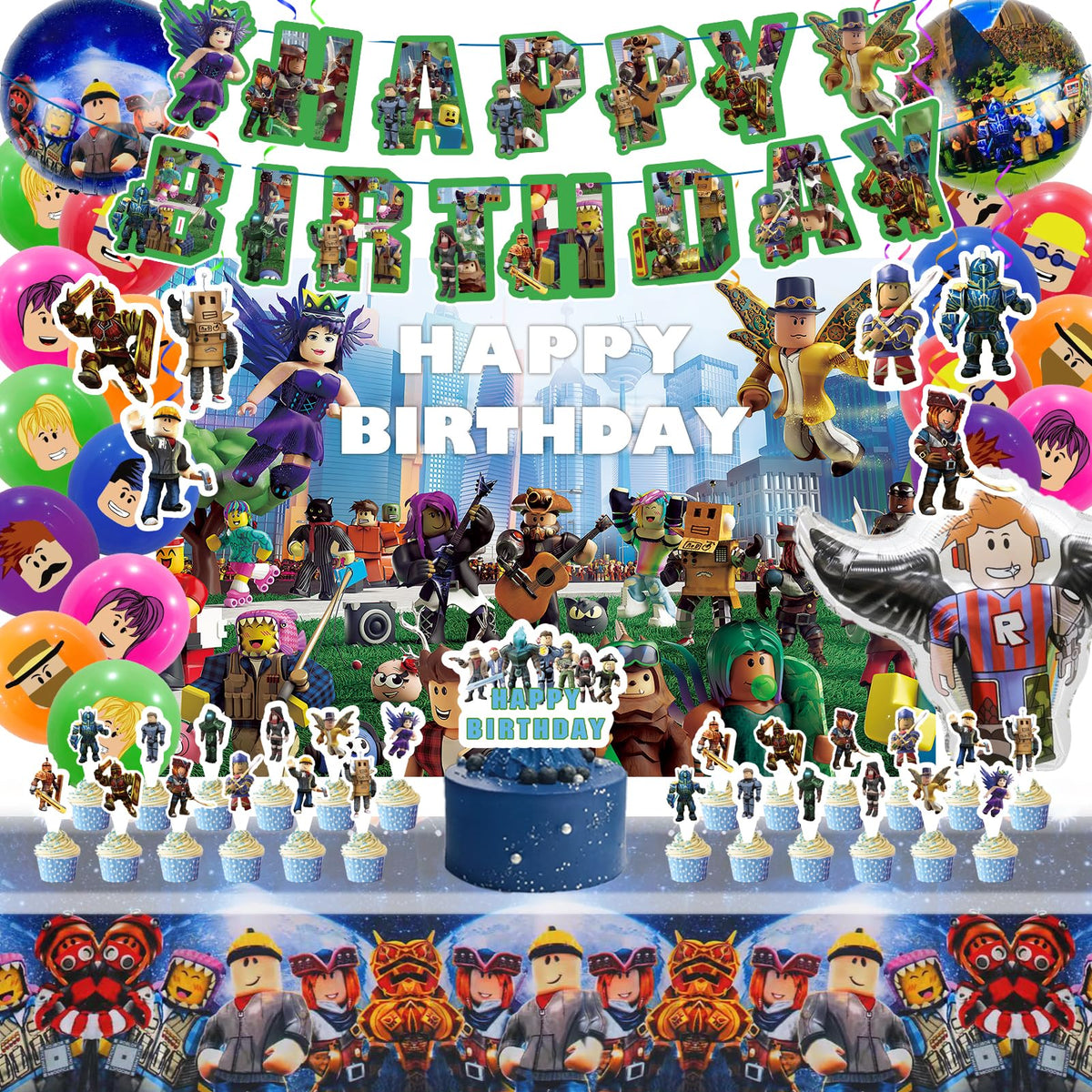 Birthday Party Decorations - LENEYIZIE Official Imagery - 1