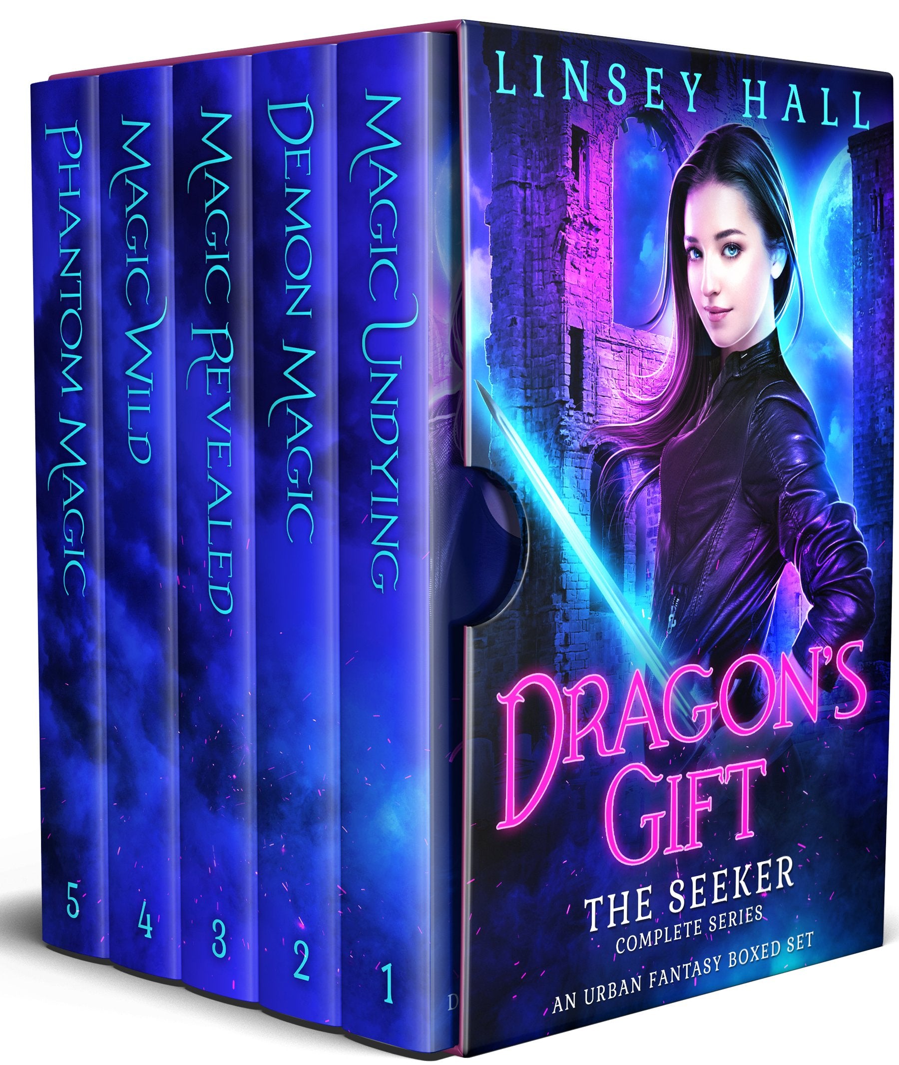 Dragon's Gift: The Seeker Complete Series: An Urban Fantasy - Product Imagery