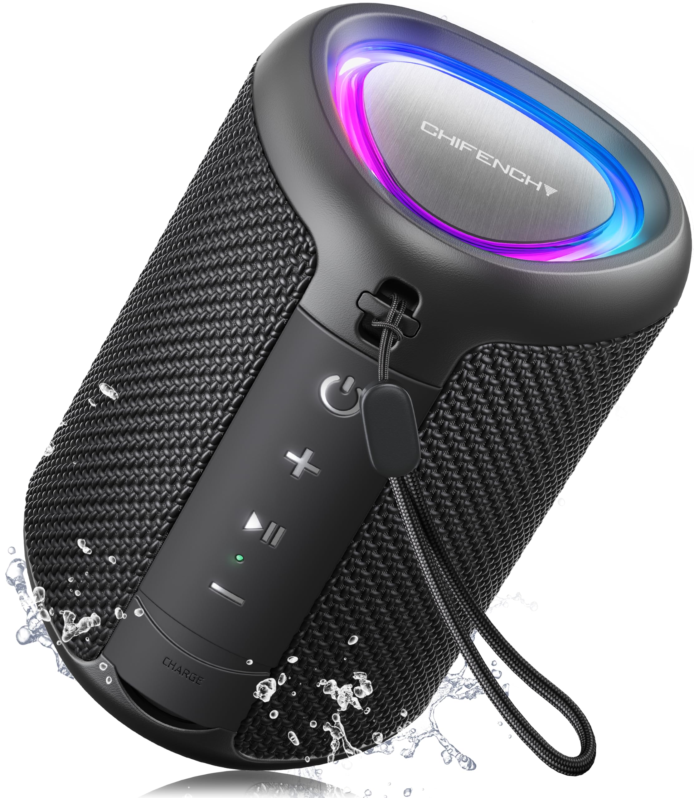 CHIFENCHY Portable Bluetooth Speaker Beach Essentials: IPX5 Water by CHIFENCHY - Angle View 1
