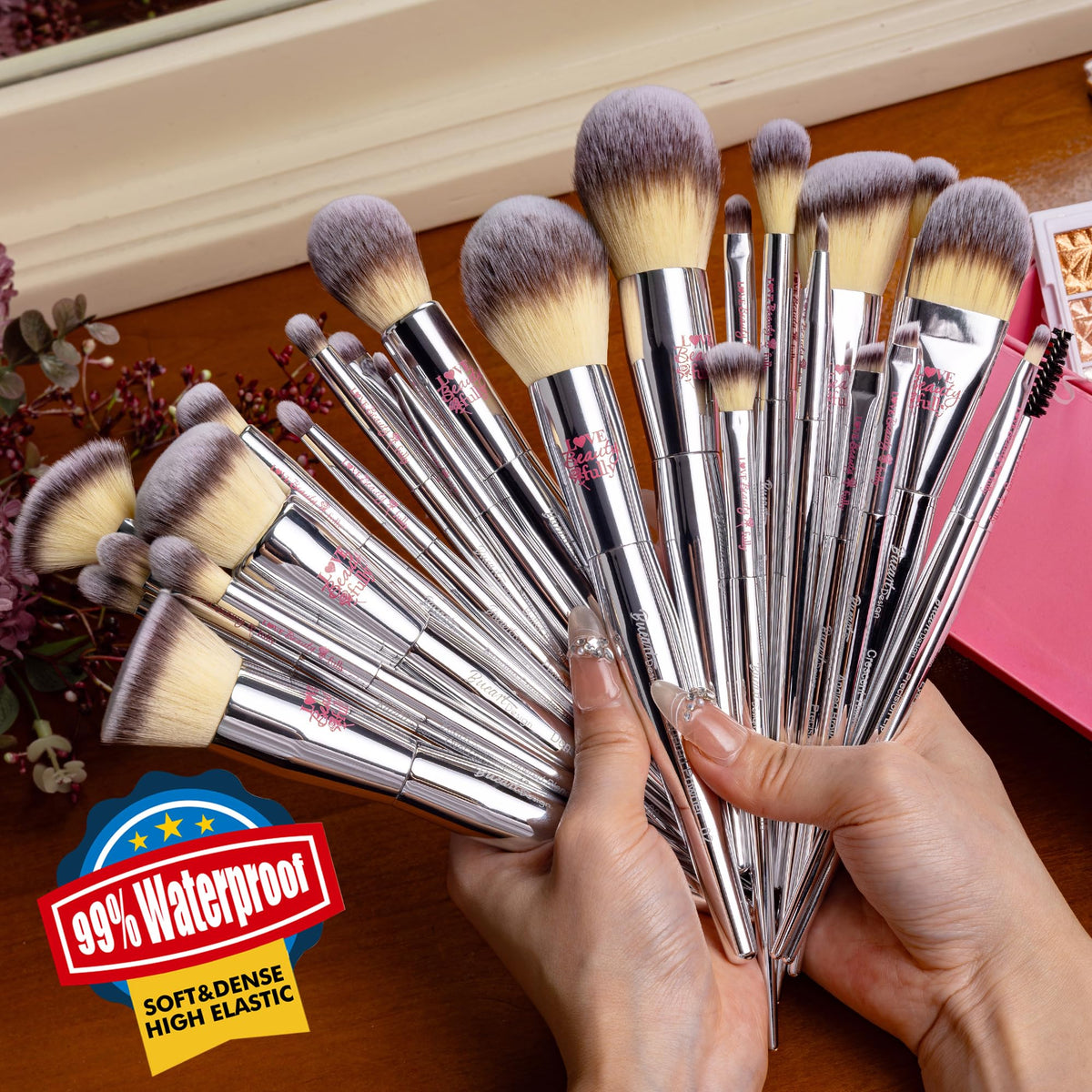 26Pcs PRO Makeup Brushes Set Christmas Gift - Bueart Design Official Imagery - 4