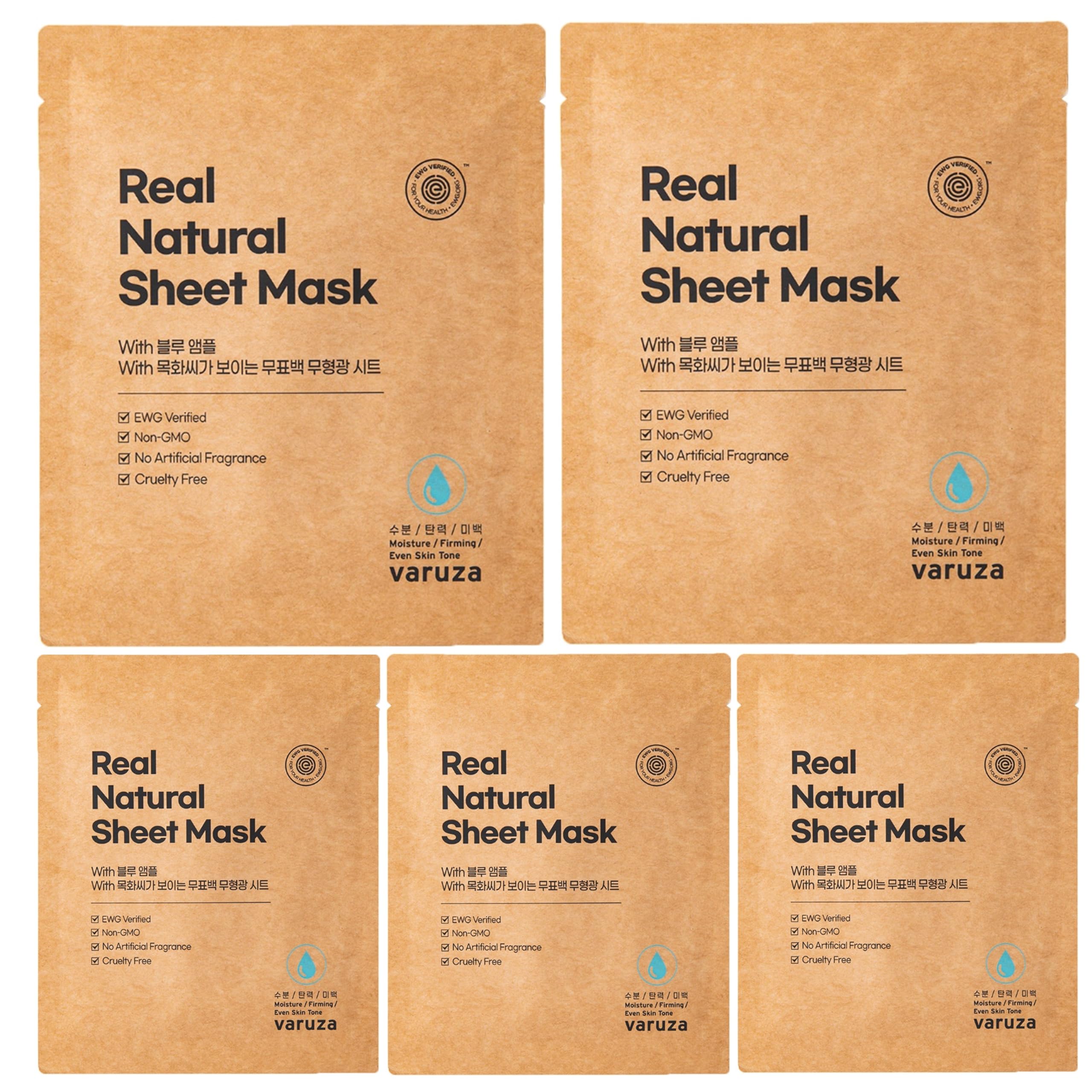 Core Nourishing Sheet Masks with Niacinamide Serum 5% for Dry - varuza