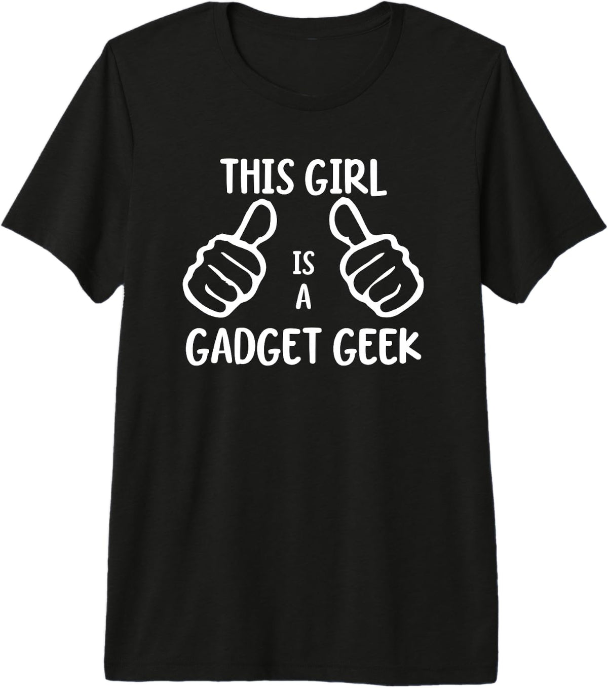 Funny Gadget Lover This Girl Is a Gadget Geek Premium Tri - Funny Gadget Lover This Girl Is a Gadget Geek Official Imagery - 2